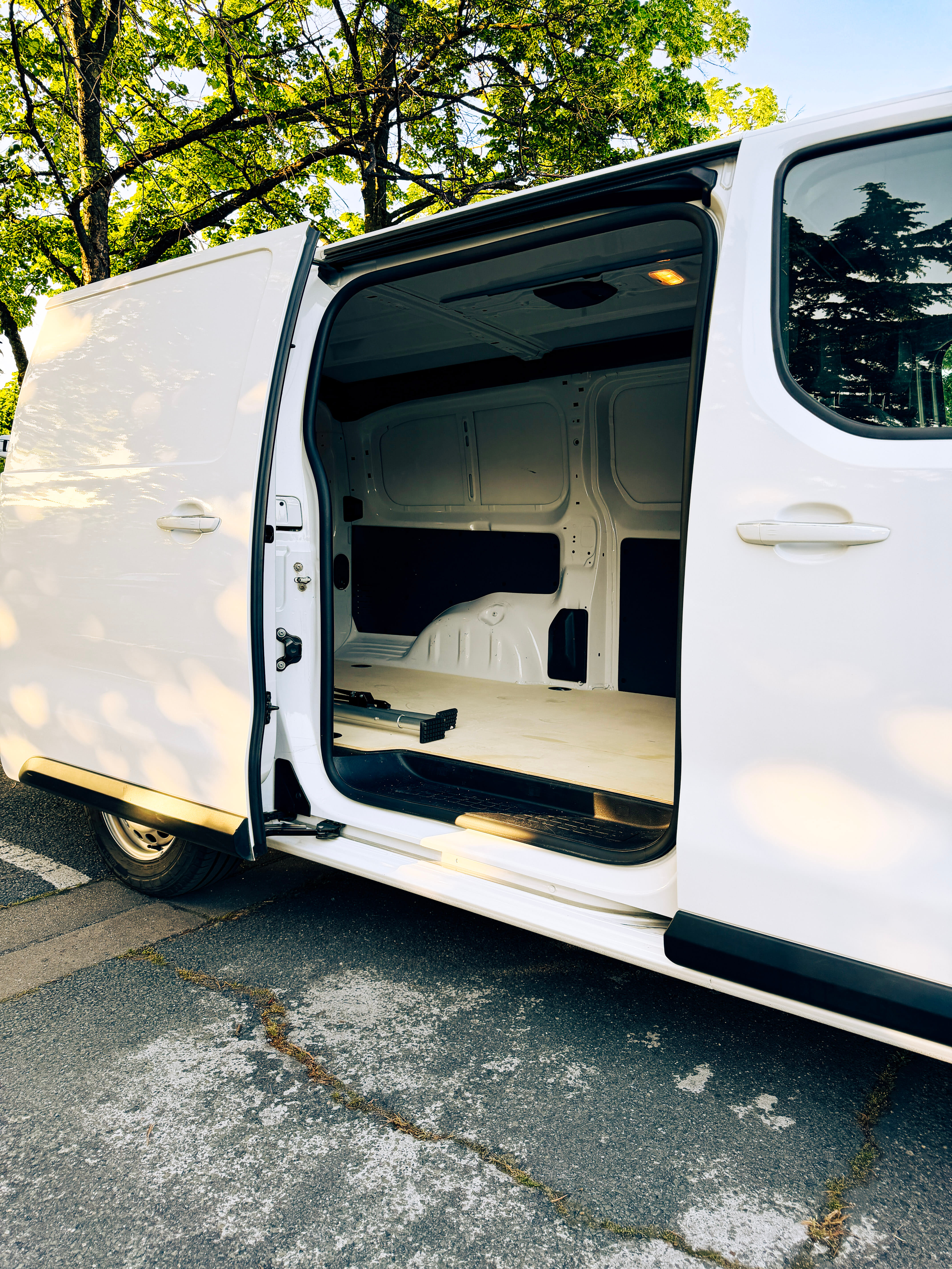 Fiat E-Scudo avec Apple CarPlay