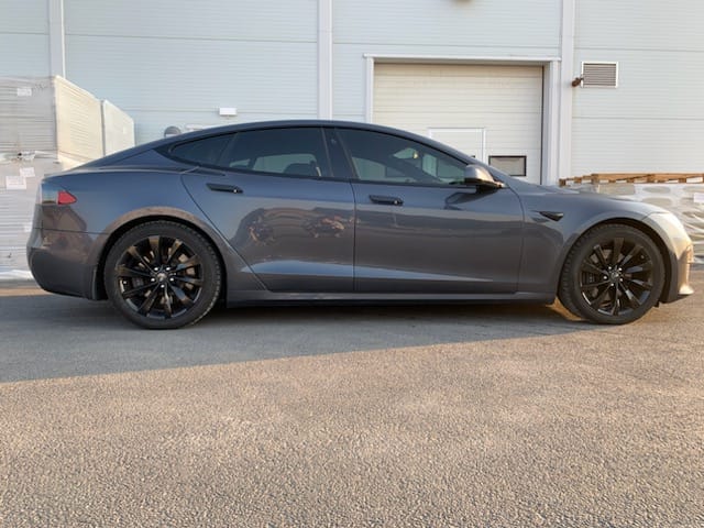Tesla Model S med Aircondition