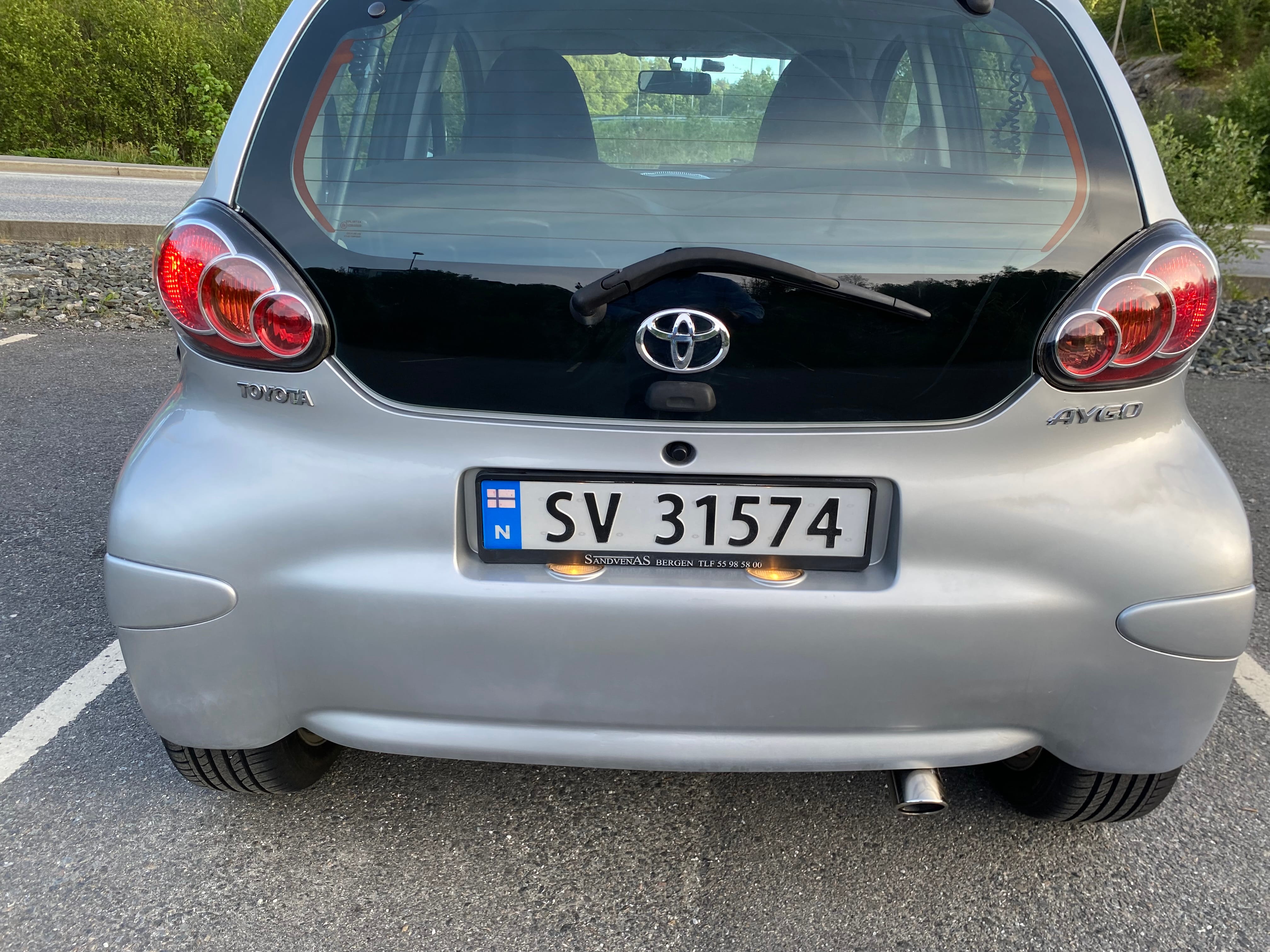 Toyota Aygo with Bluetooth audio