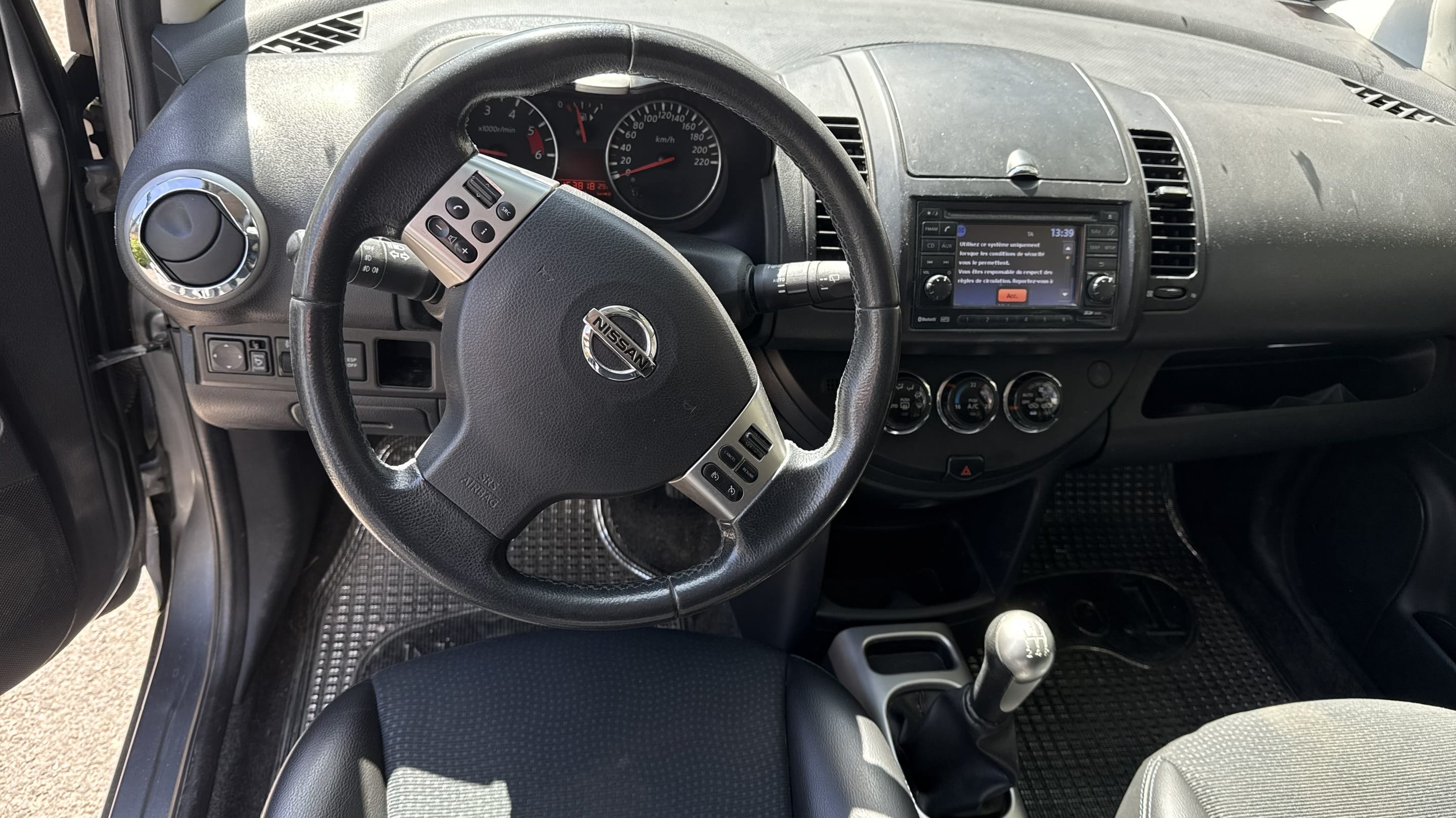 Nissan Note avec Régulateur de vitesse