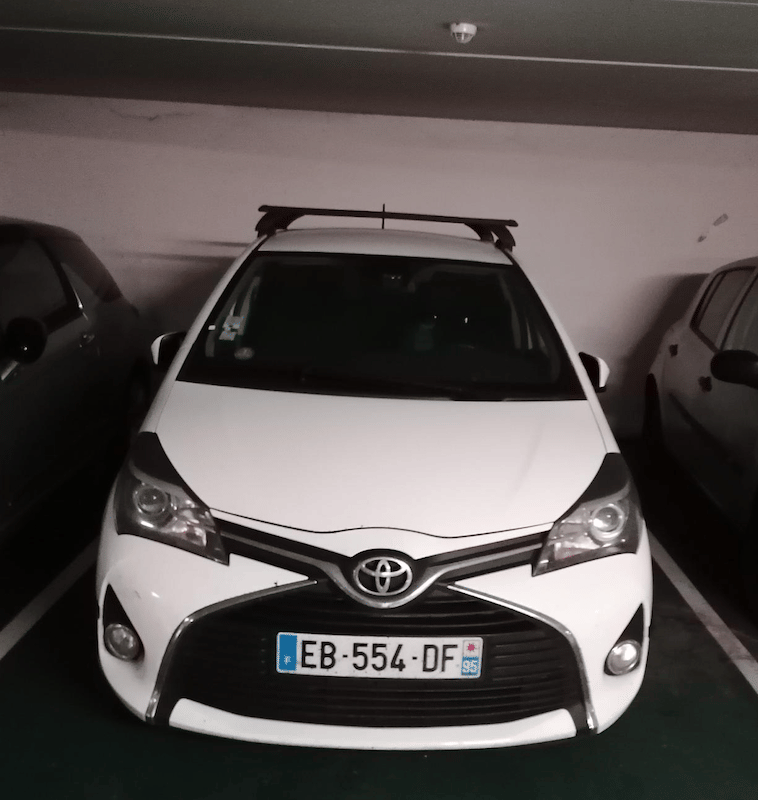 Toyota Yaris avec Caméra de recul