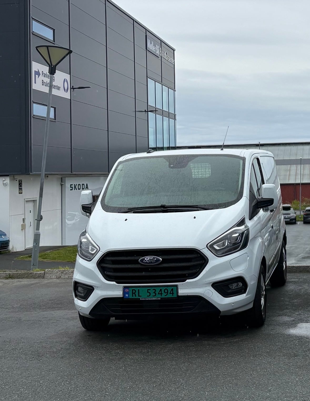 Ford Transit Custom Varebil, 2021, Diesel / Elektrisk (hybrid), automatisk