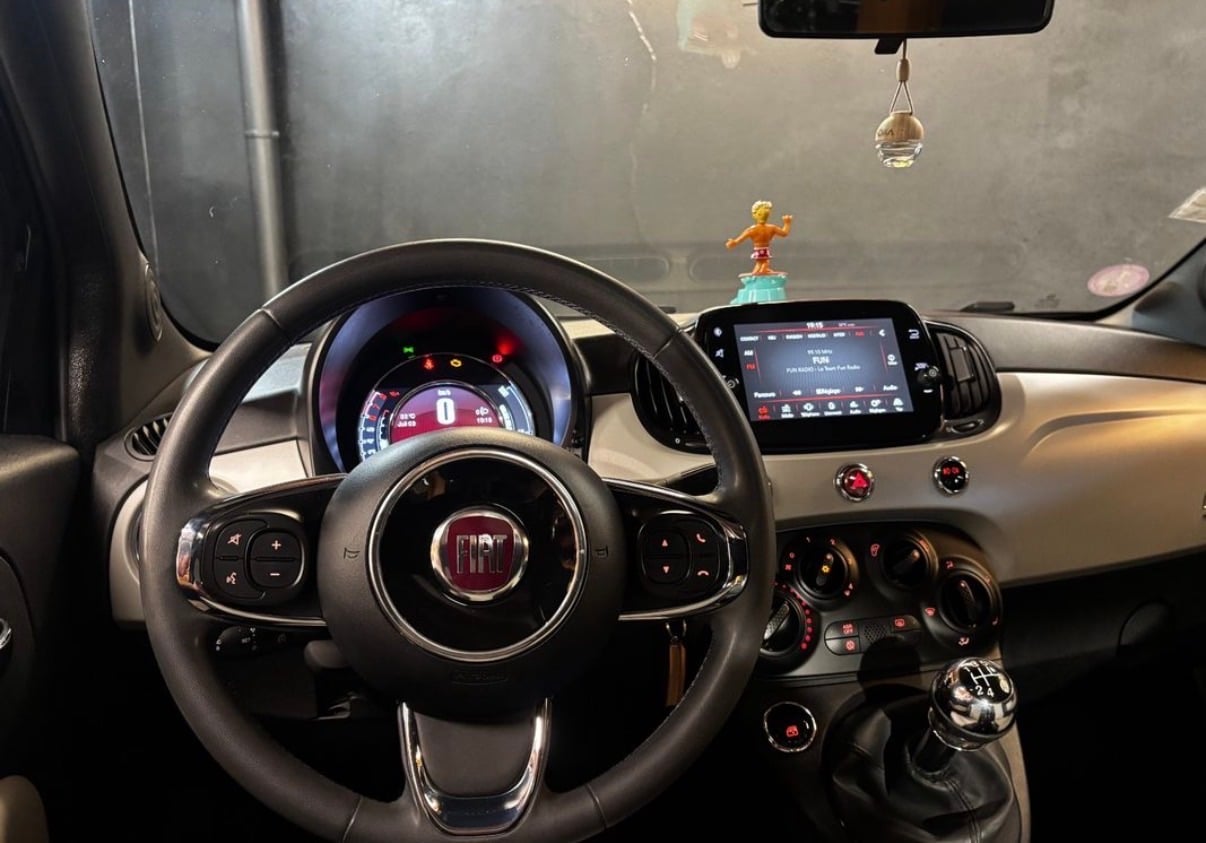 Fiat 500 avec Audio Bluetooth