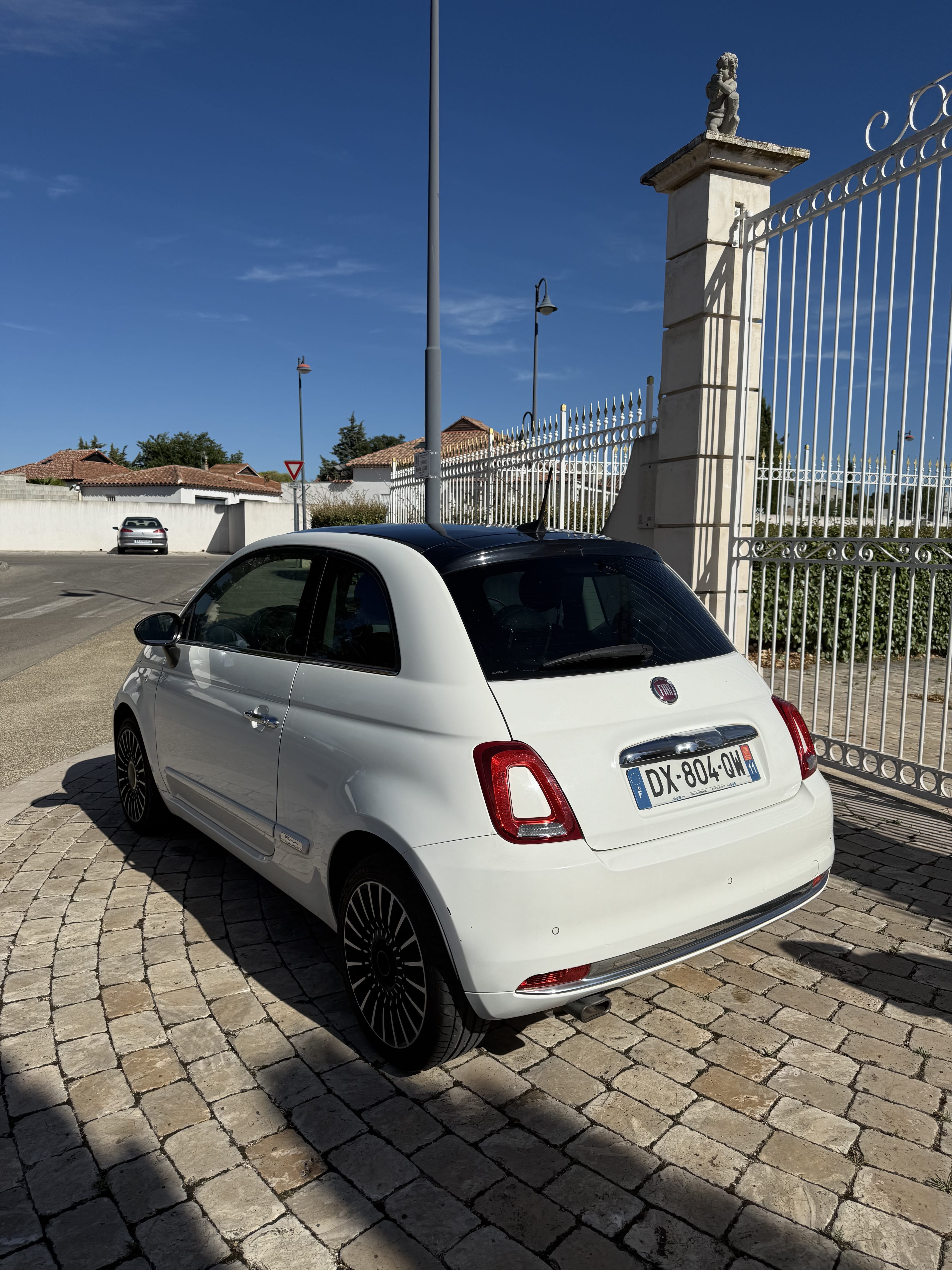 Fiat 500 avec GPS