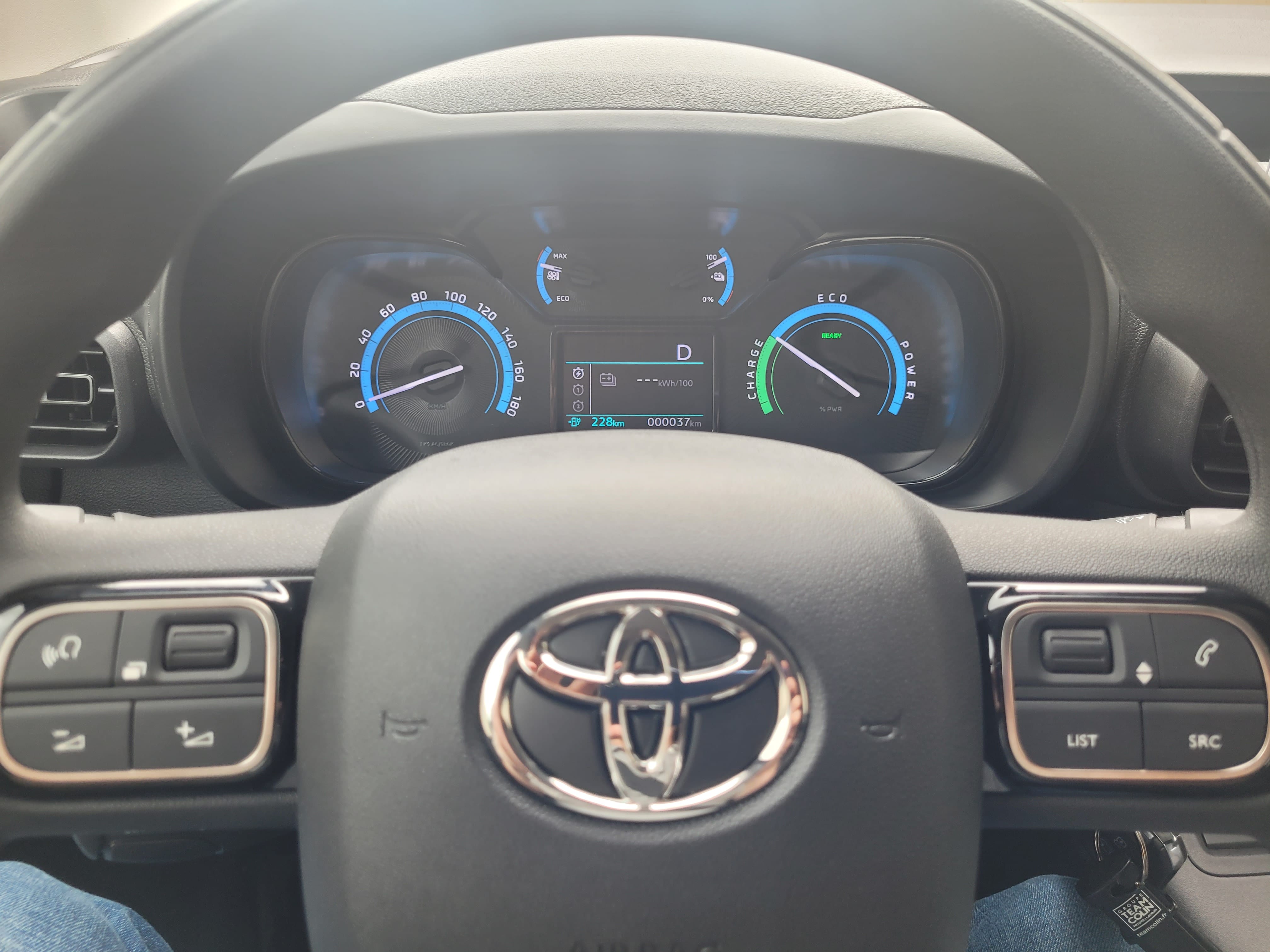 Toyota Proace City Electric (GN482VW) Medium Boite Auto 3.3m3, GPS,Clim,Carplay...