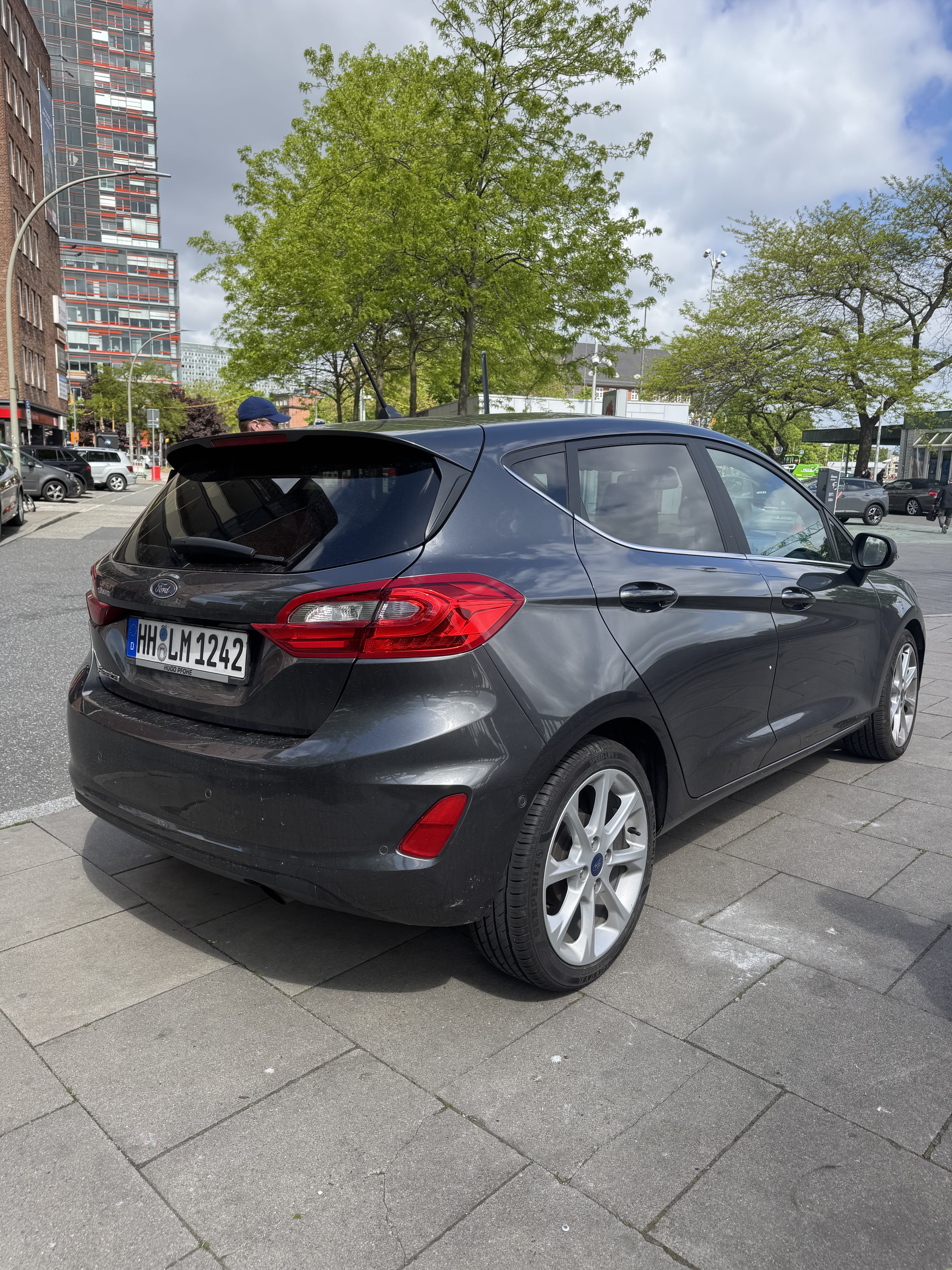 Ford Fiesta mit Navigationsgerät