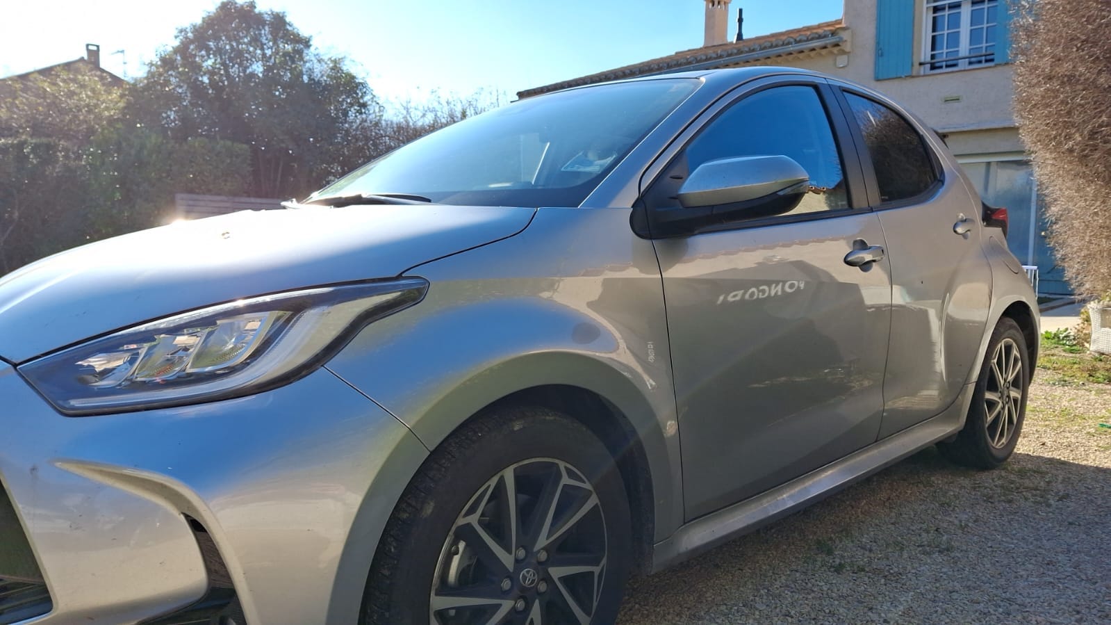 Toyota Yaris with GPS