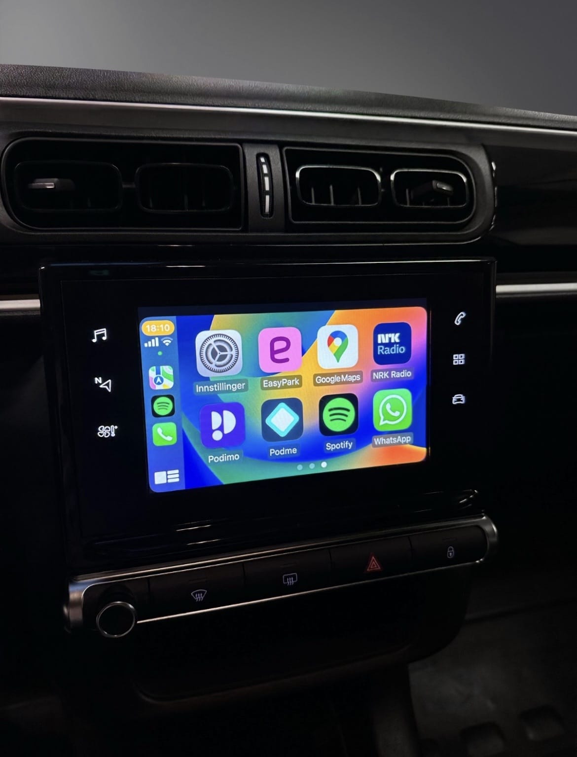Citroen C3 med Cruisekontroll