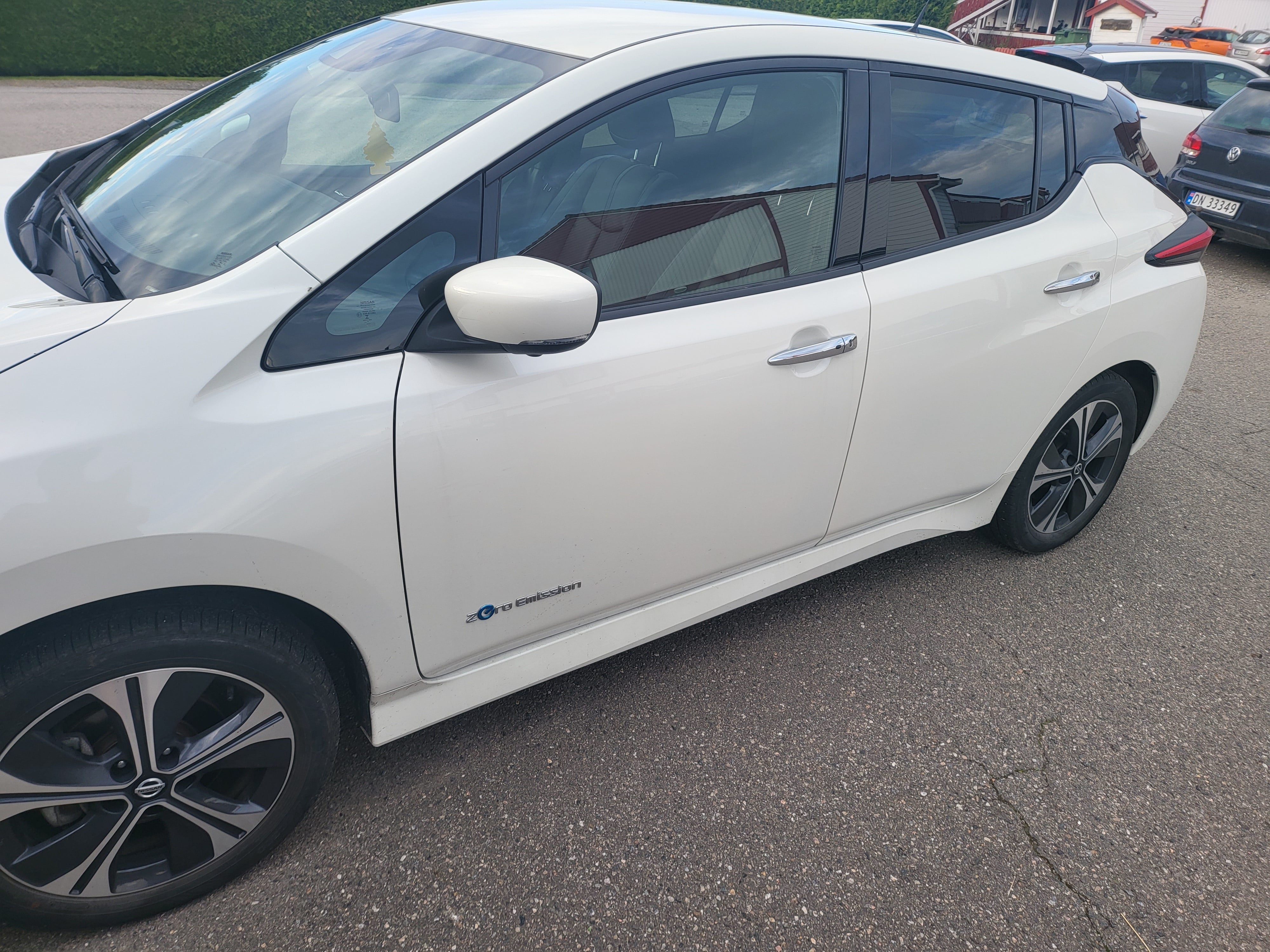 Nissan Leaf med Apple CarPlay