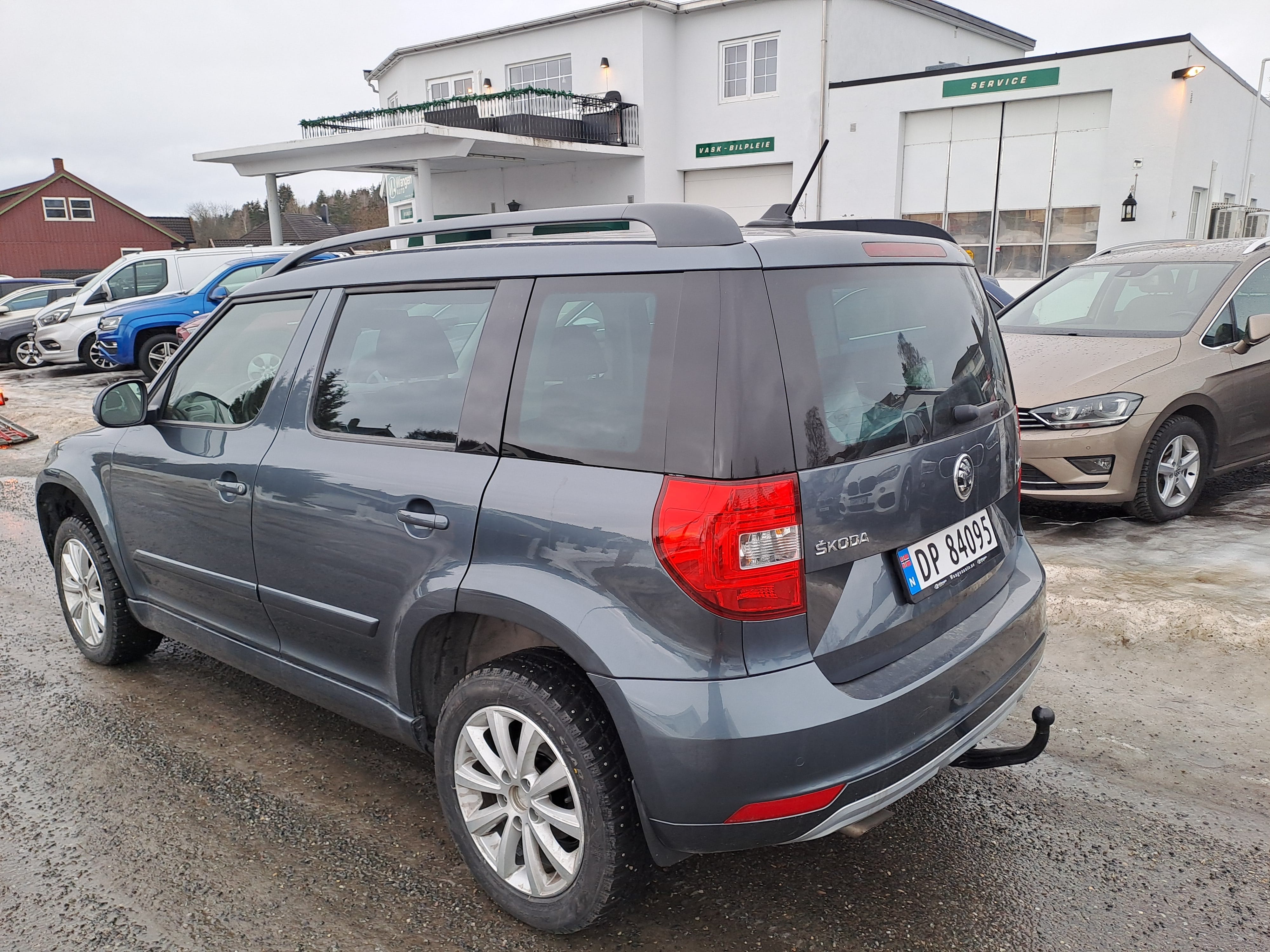 Skoda Yeti met GPS