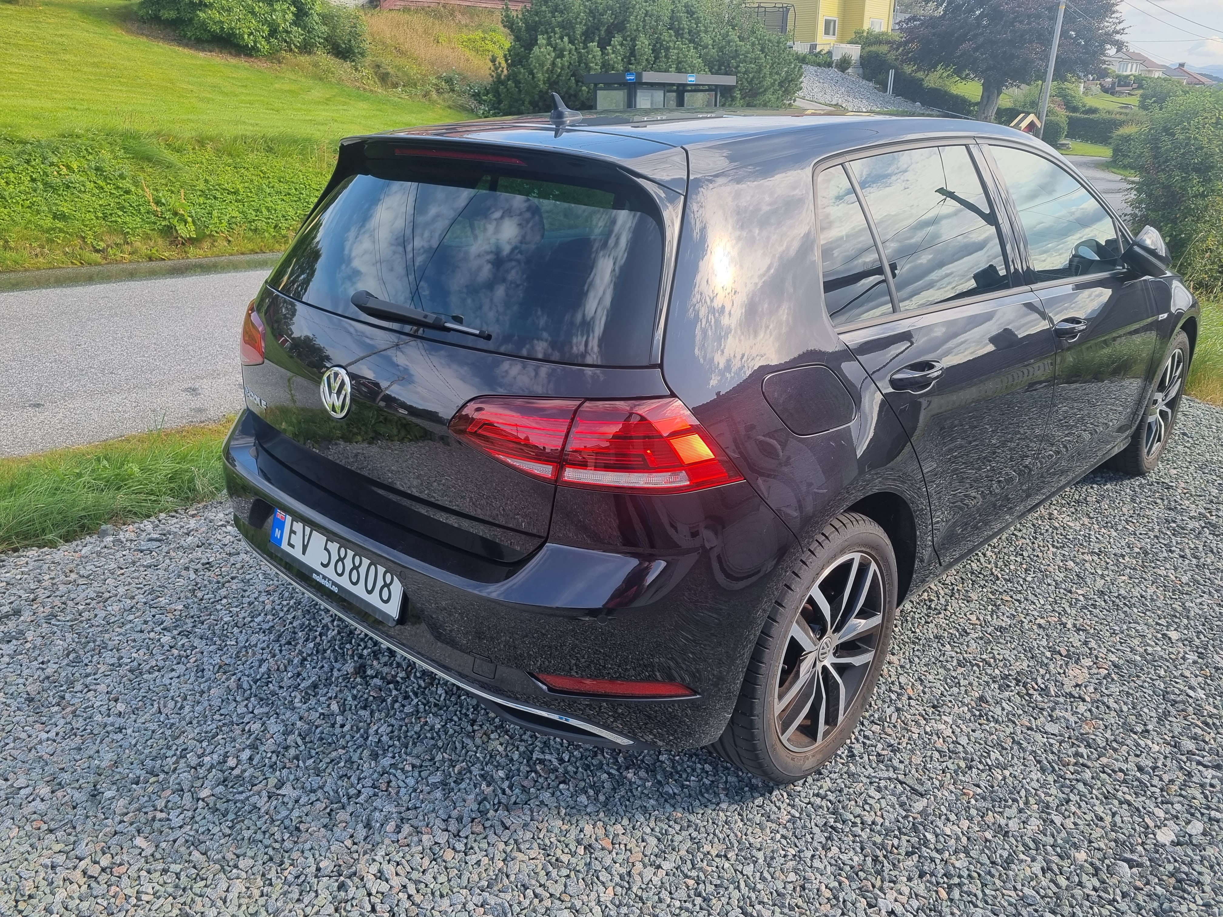 Volkswagen e-Golf med Ryggekamera
