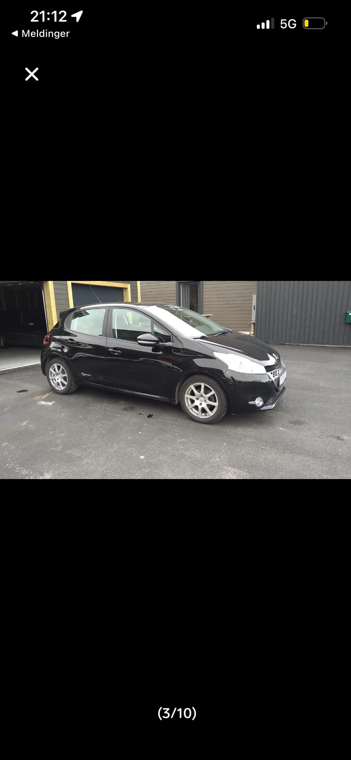 Peugeot 208 with Air conditioning