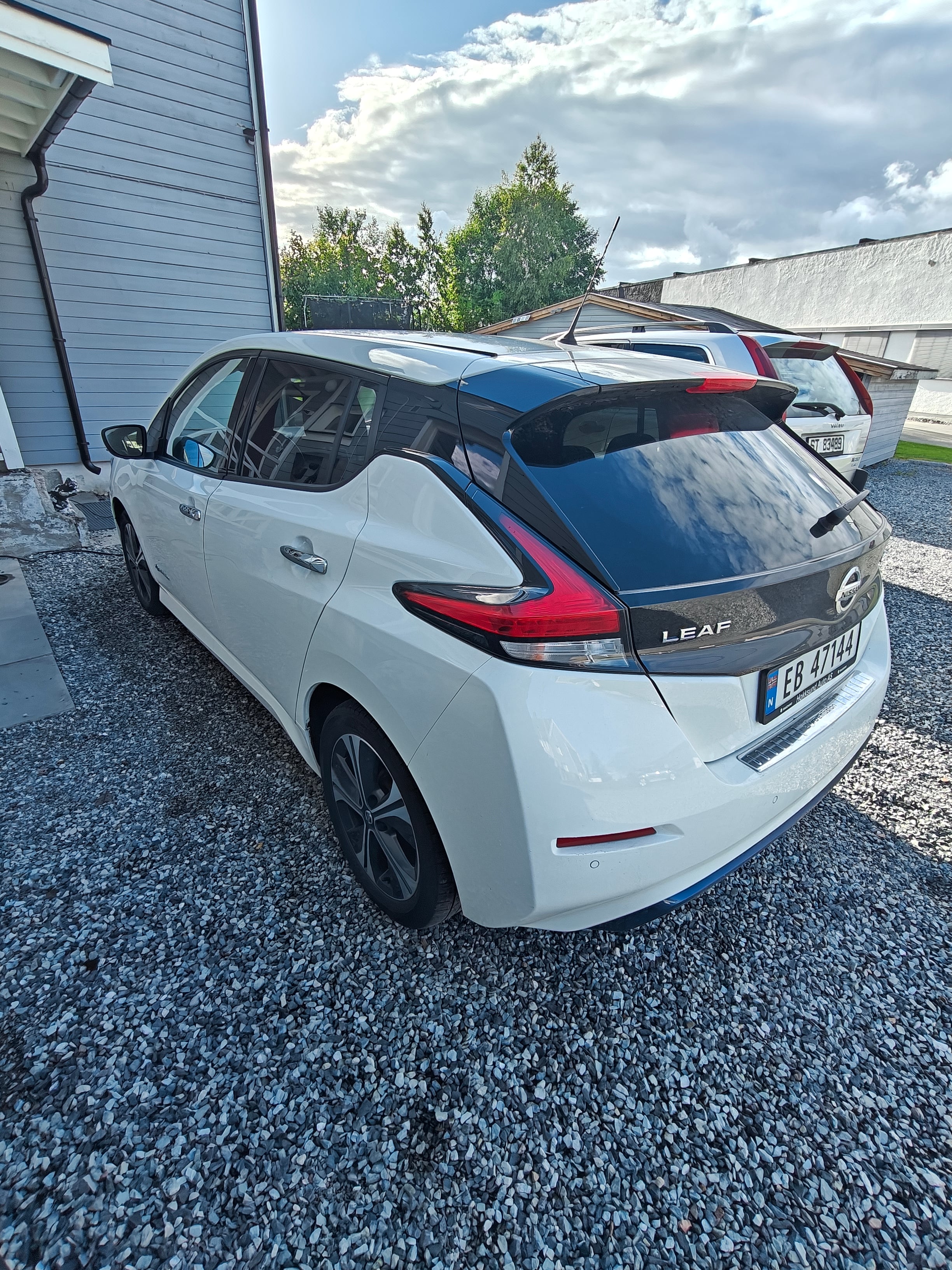 Nissan Leaf med Ryggekamera