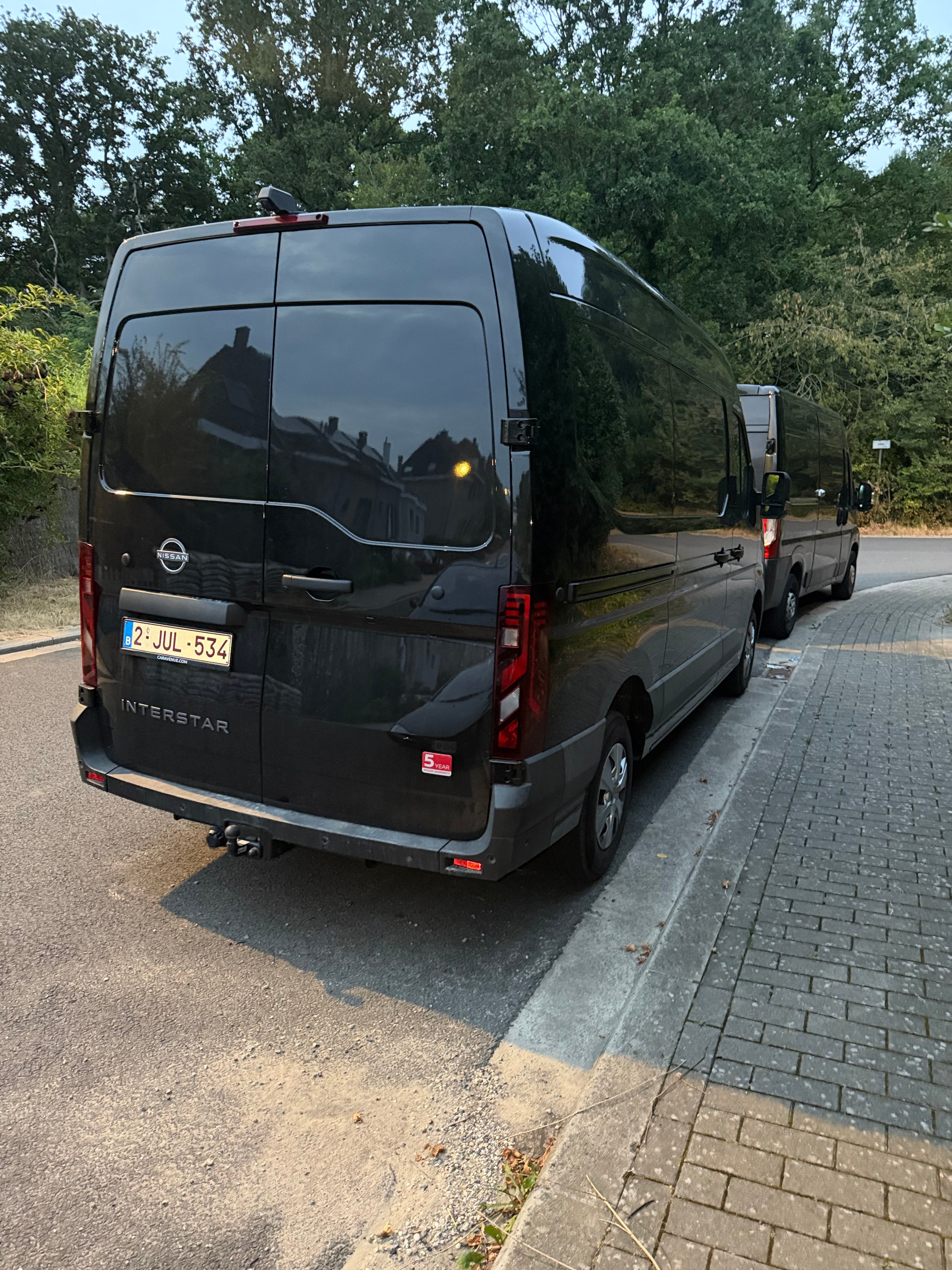 Nissan Interstar met Achteruitrijcamera