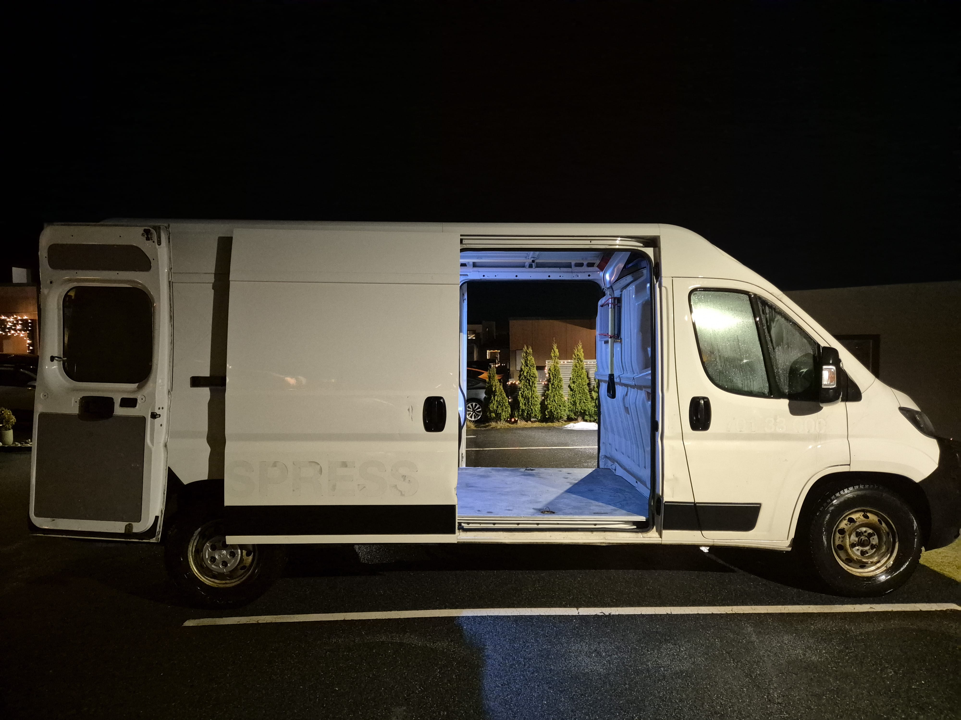 Peugeot Boxer med Vinterdekk