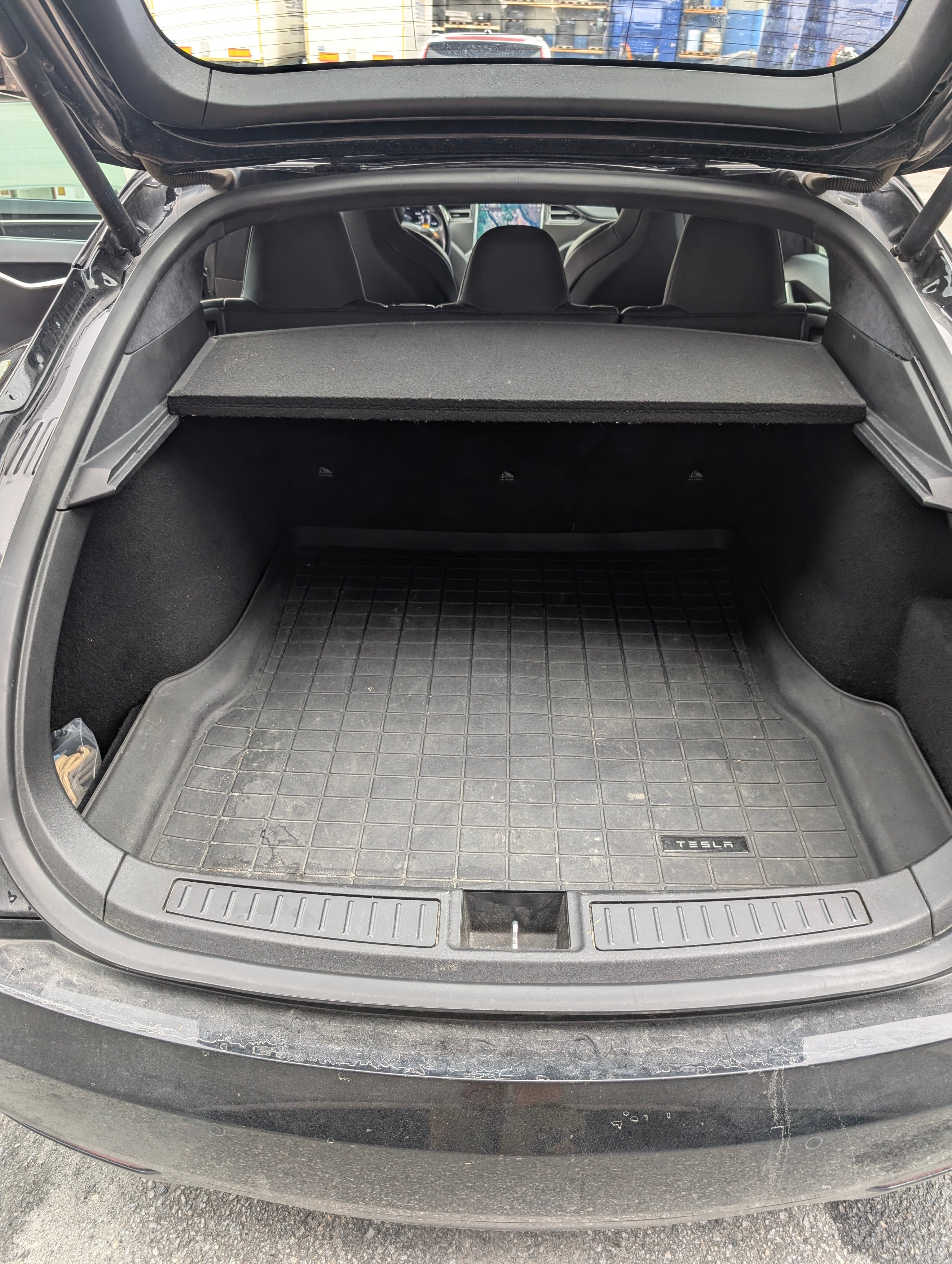 Tesla Model S P100D med Vinterdekk