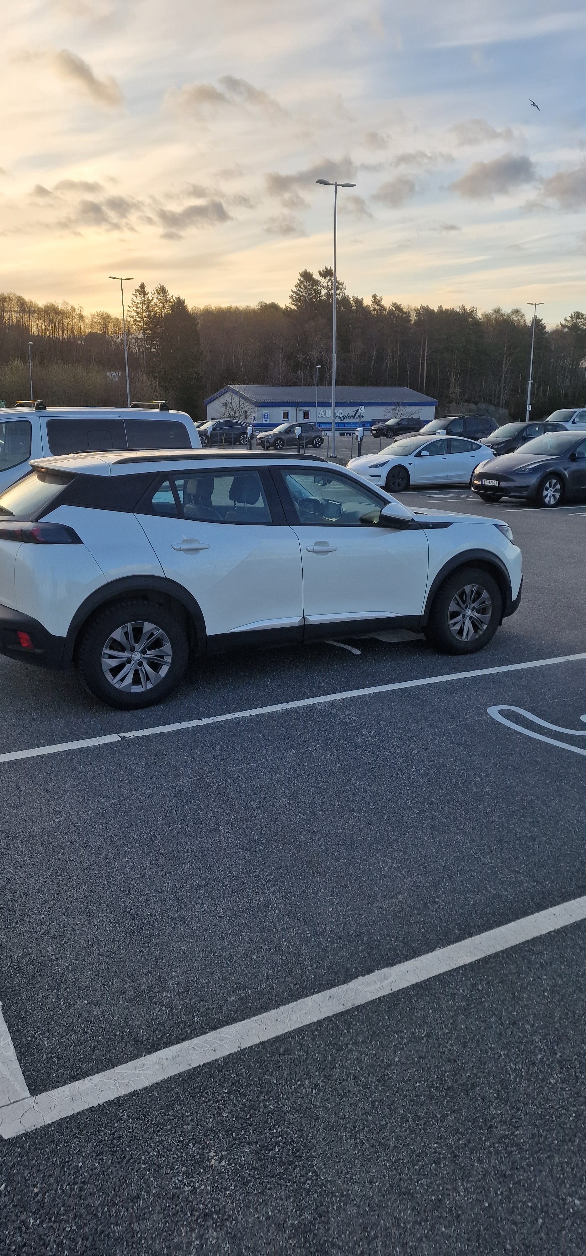 Peugeot e-2008 med Ryggekamera
