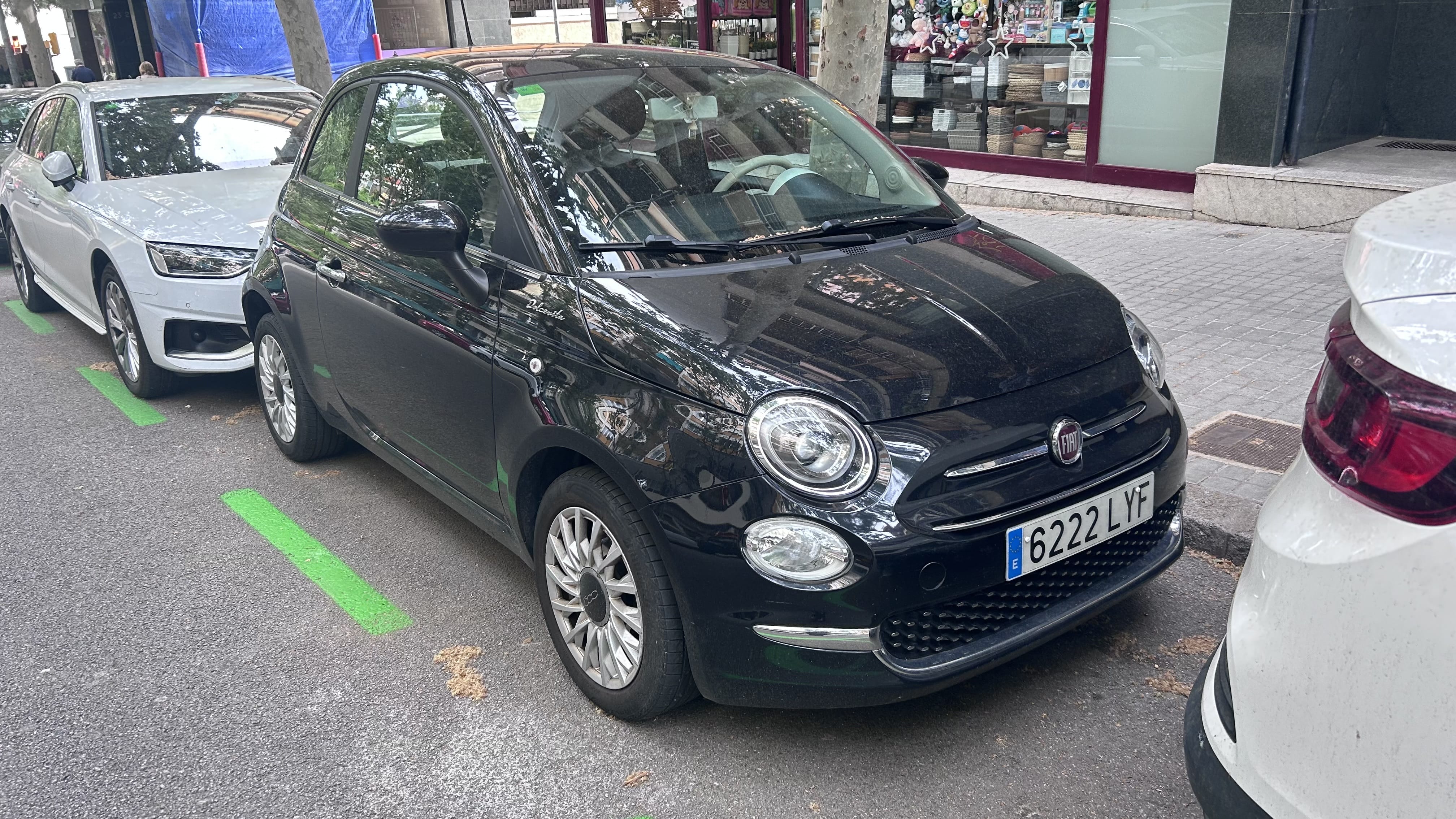 Fiat 500, 2022, Gasolina 95 / Eléctrico (híbrido)