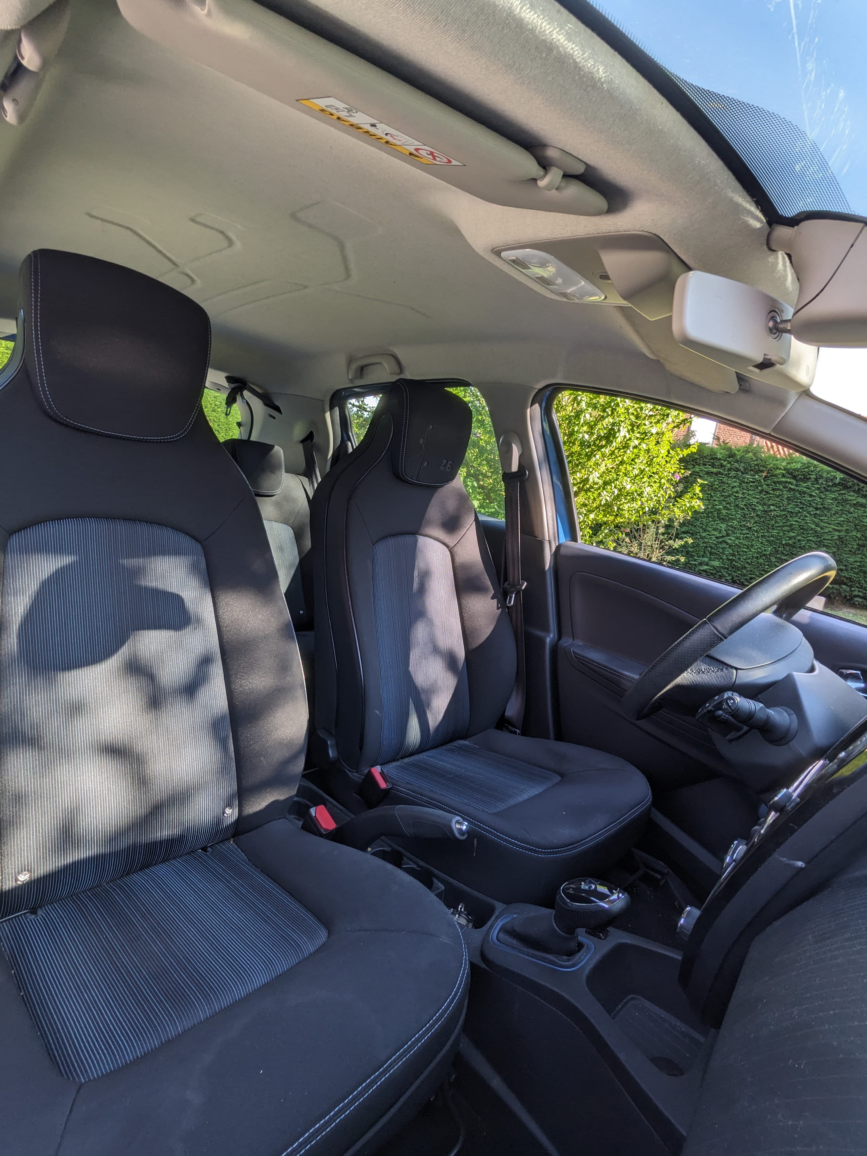 Renault ZOE avec GPS