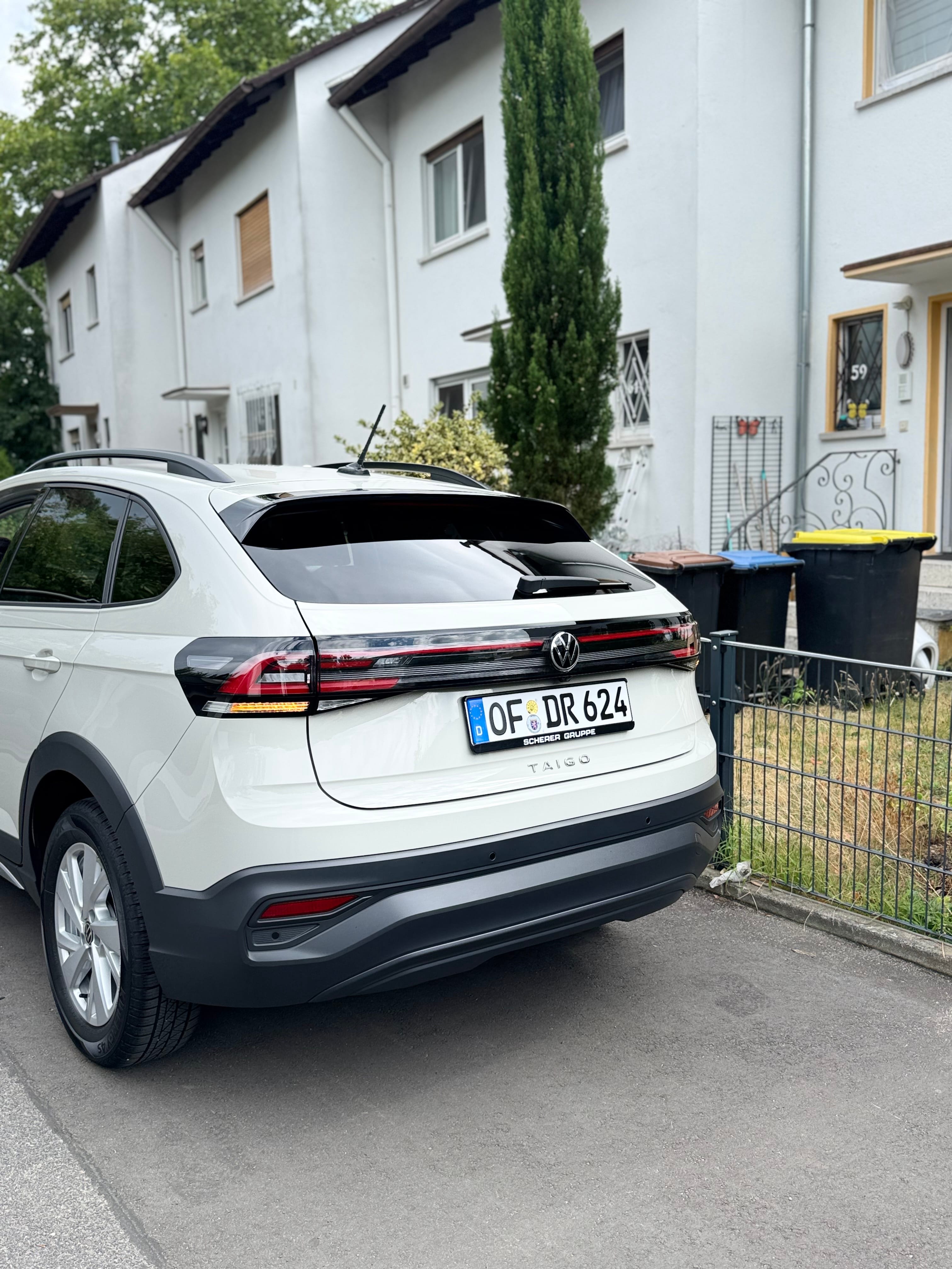 Volkswagen Taigo mit Rückfahrkamera