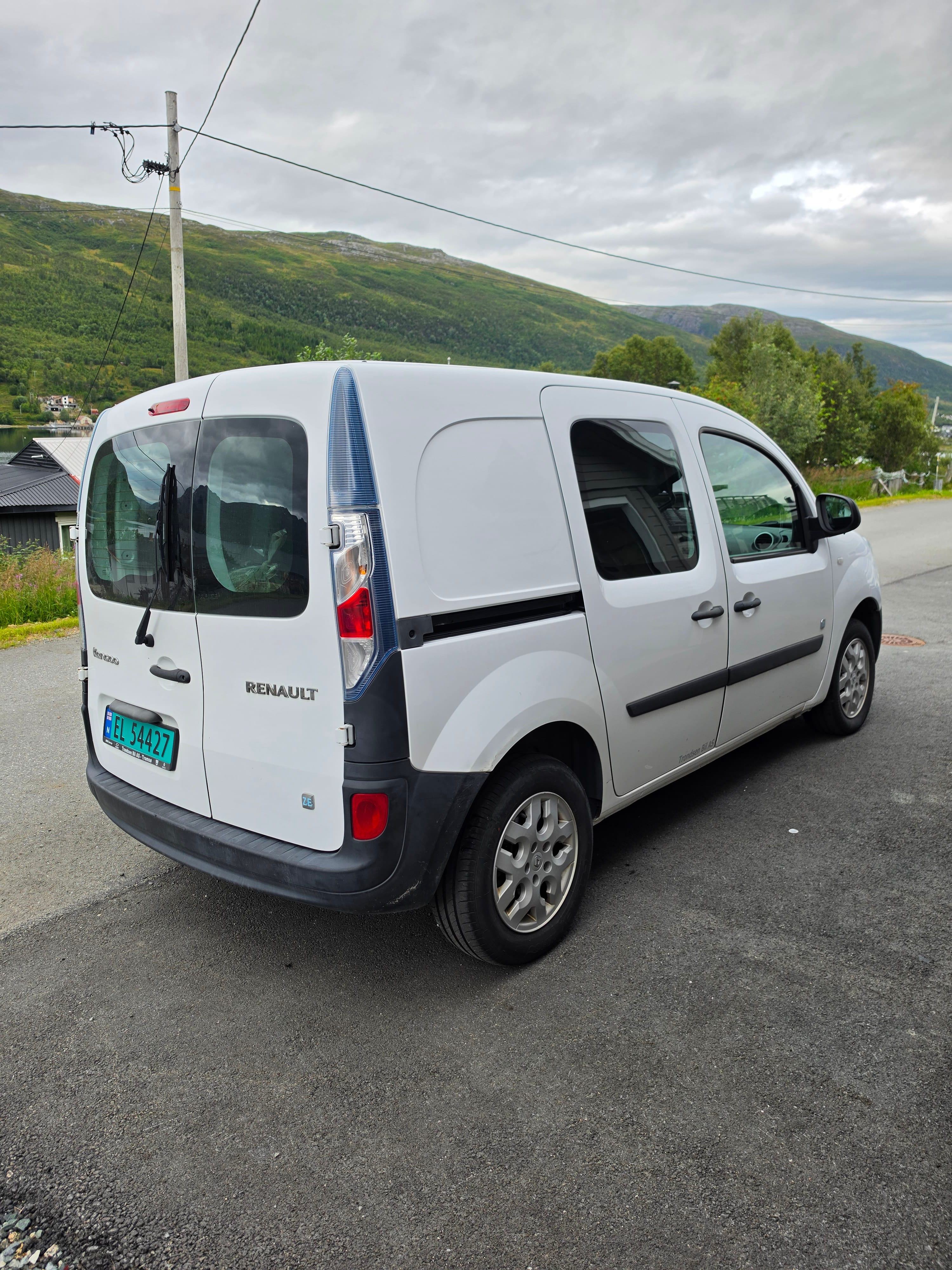Renault Kangoo ZE med GPS