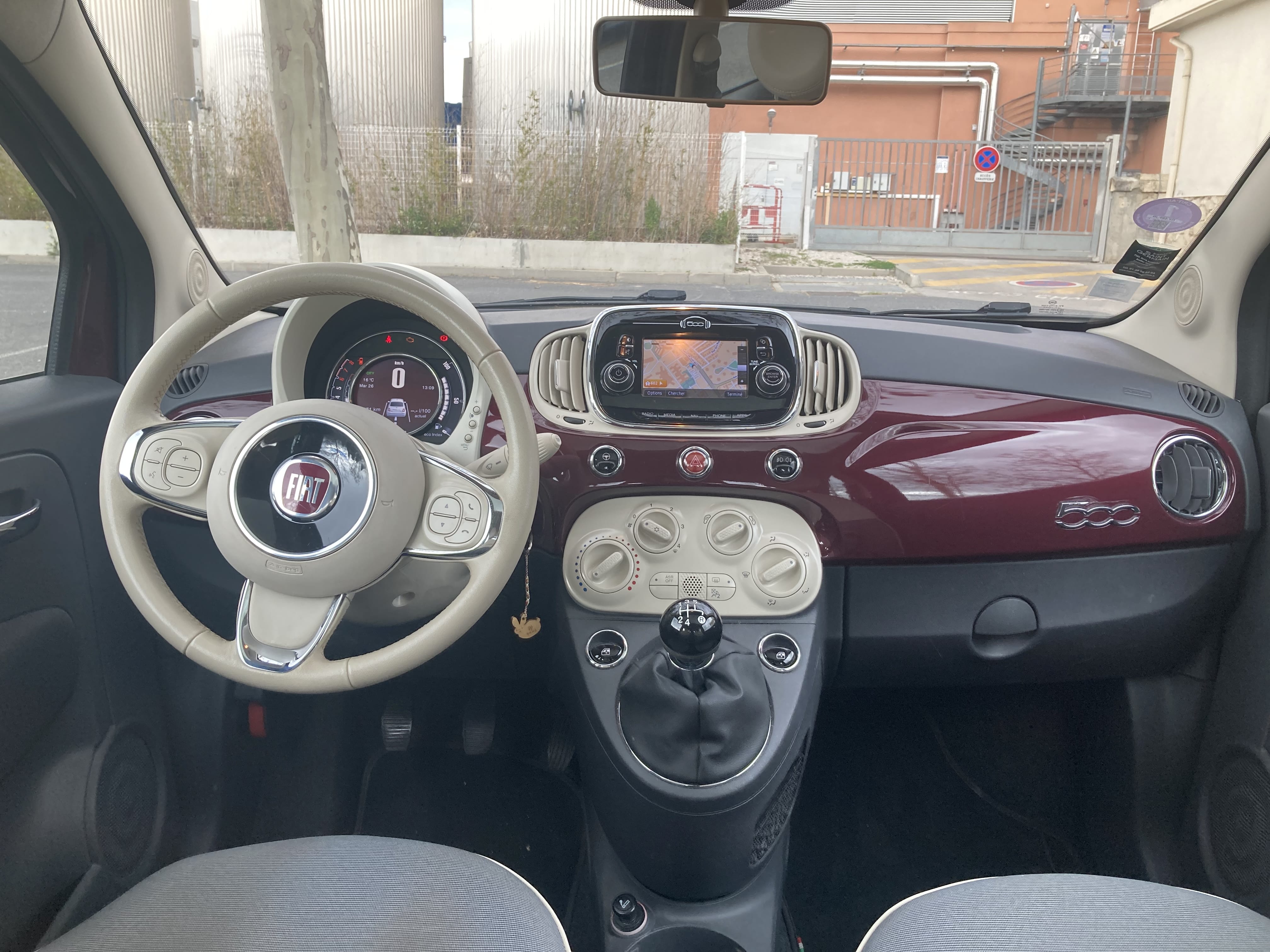 Fiat 500 avec Audio Bluetooth