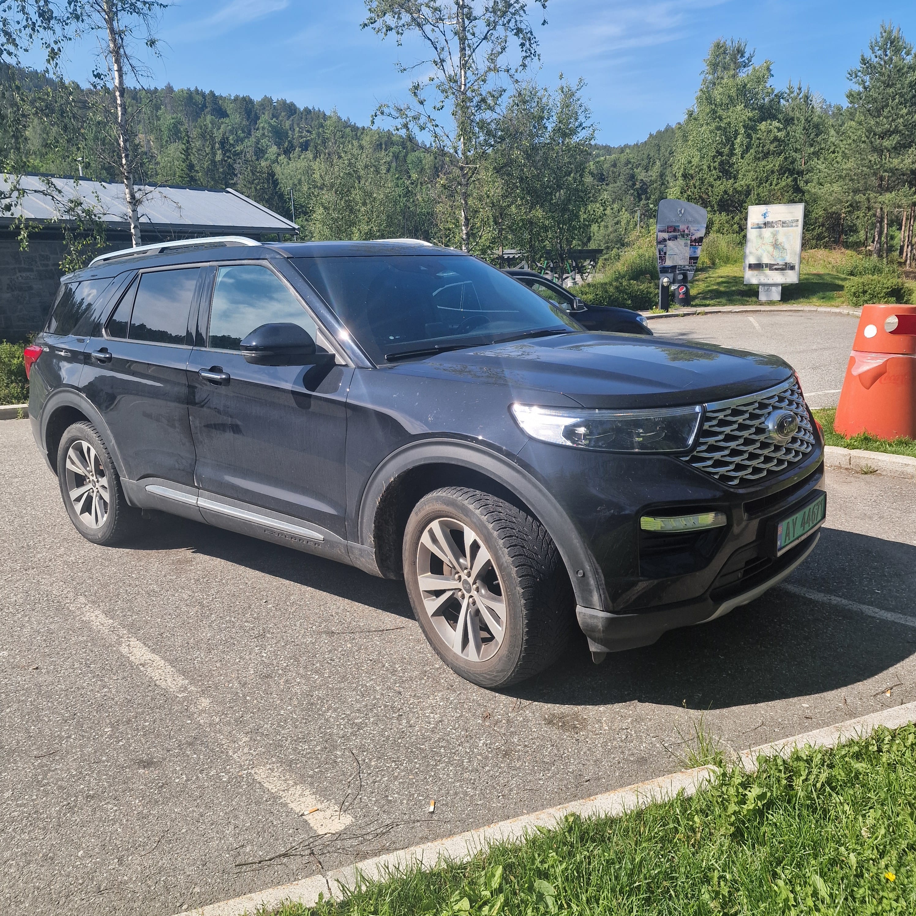 Ford Explorer Hybrid, 2021, Blyfri 95 / Elektrisk (hybrid), automatisk