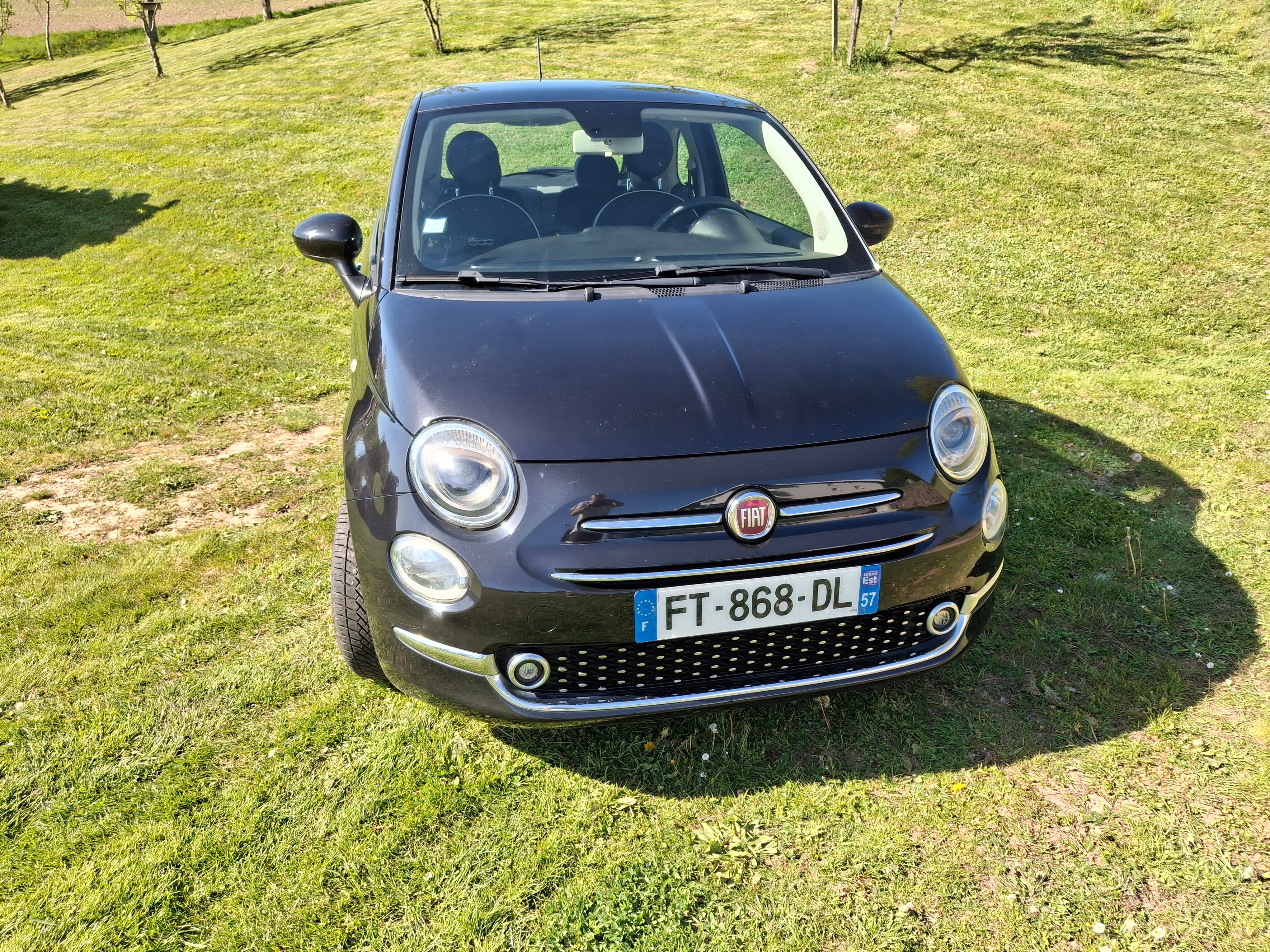 Fiat 500 avec Autoradio