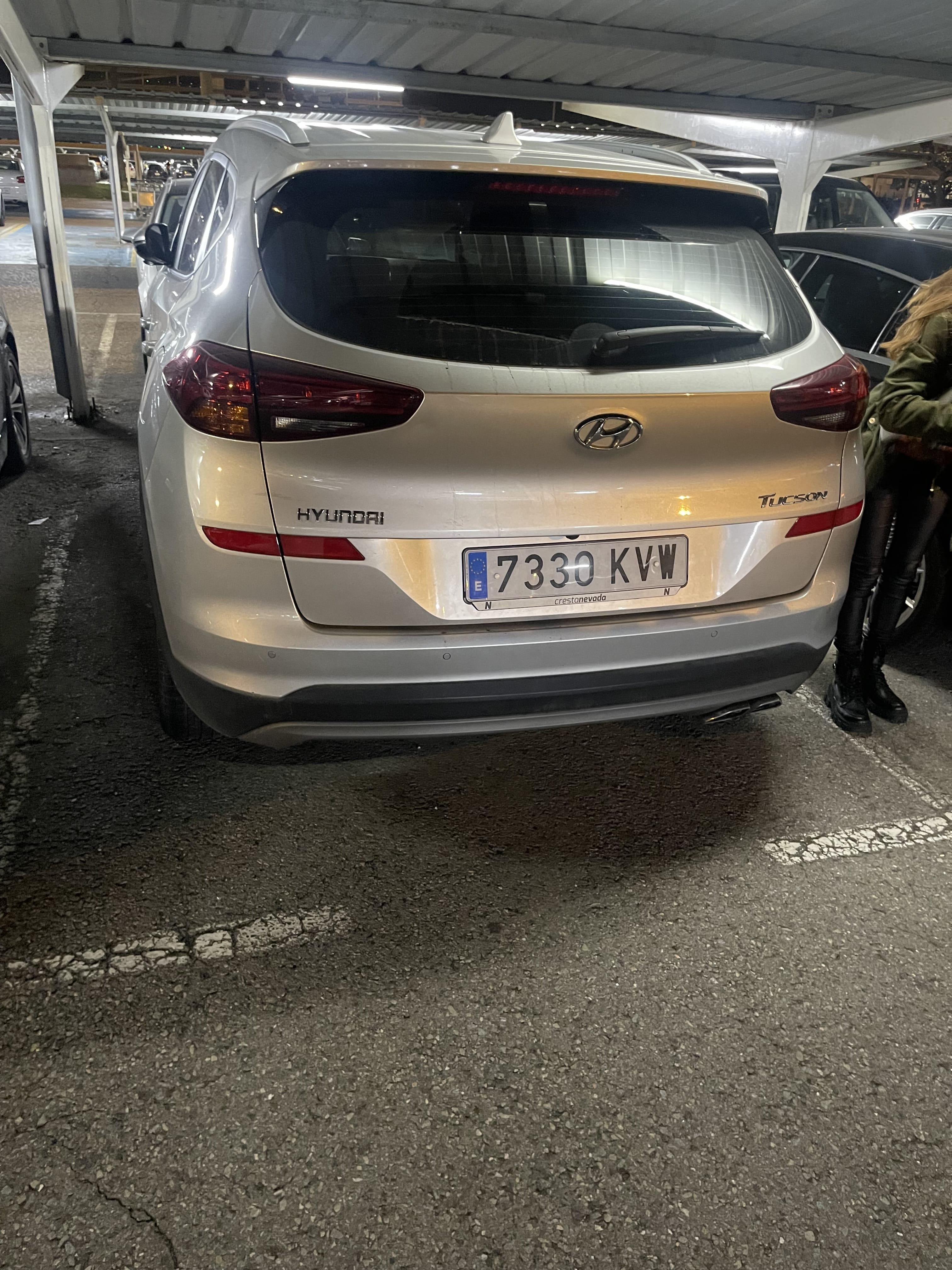 Hyundai Tucson con Dashcam