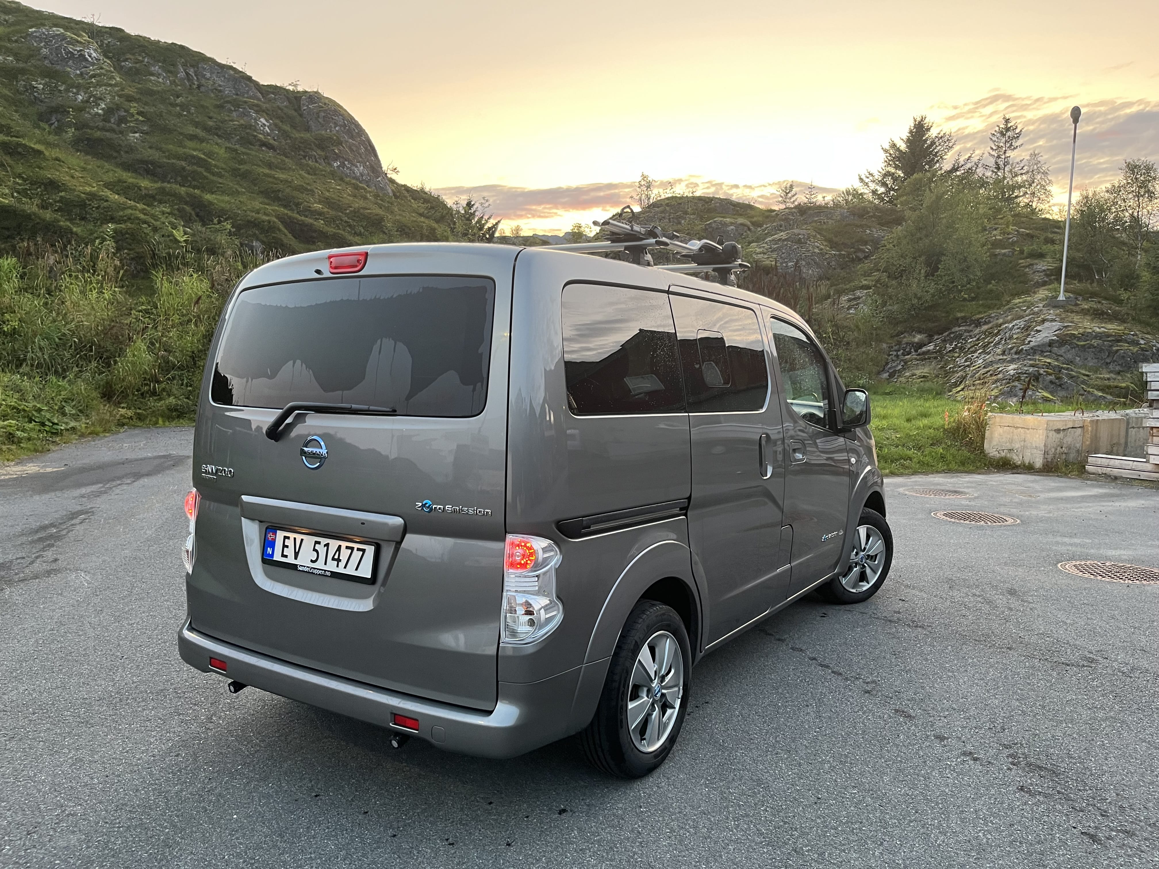 Nissan e-NV200 Evalia with GPS