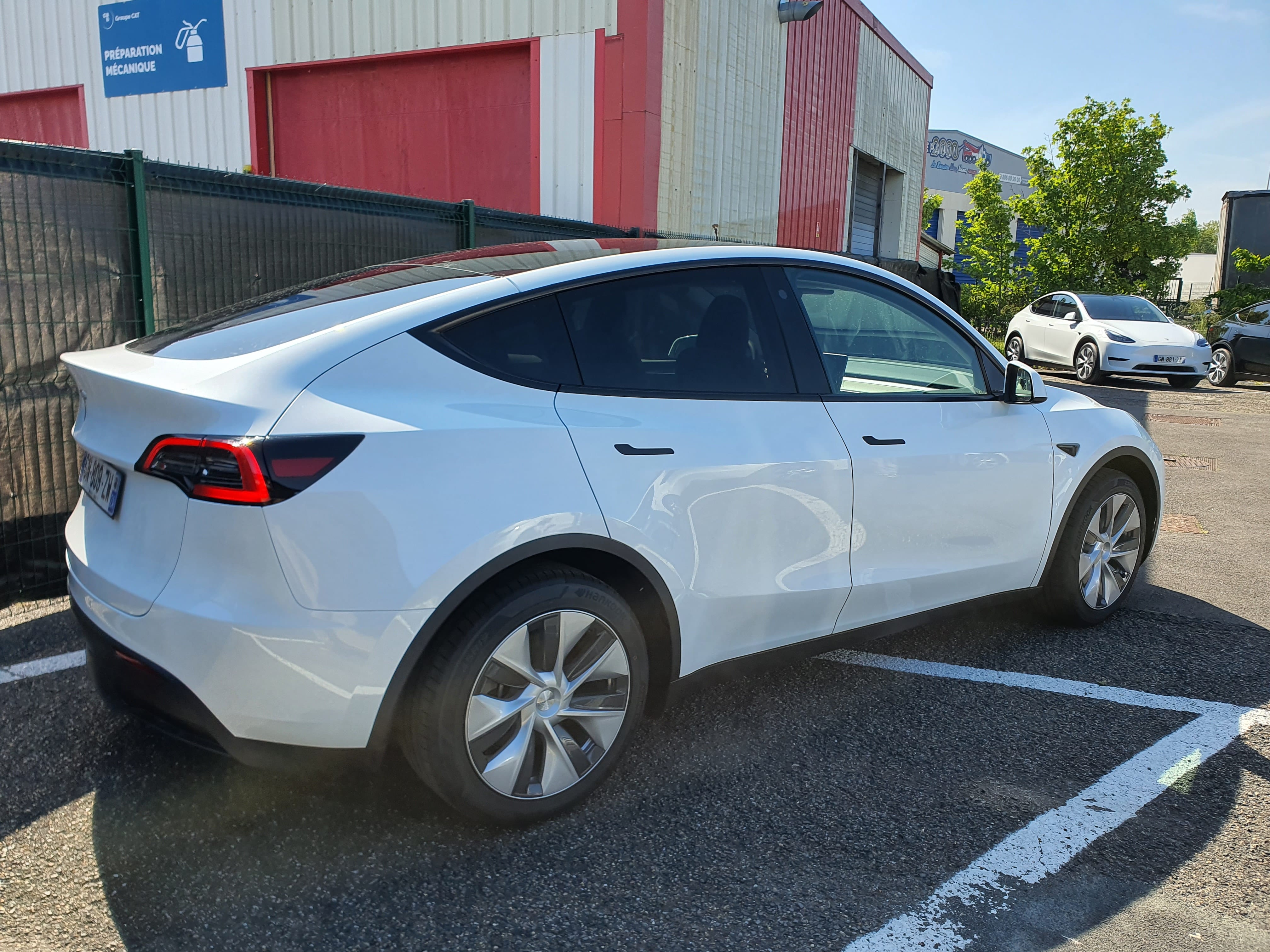 Tesla Model Y avec Climatisation