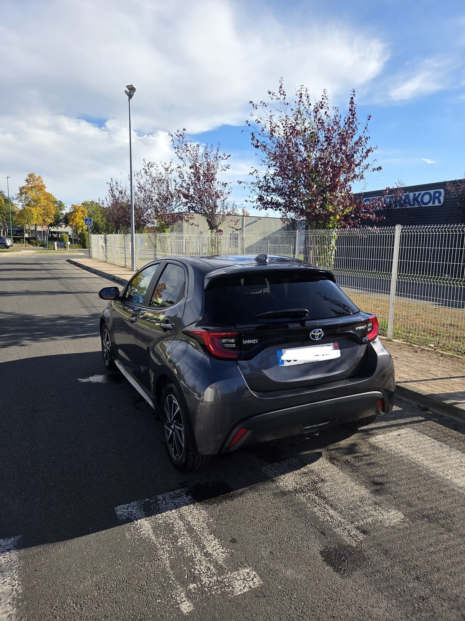 Toyota Yaris Hybride mit Rückfahrkamera