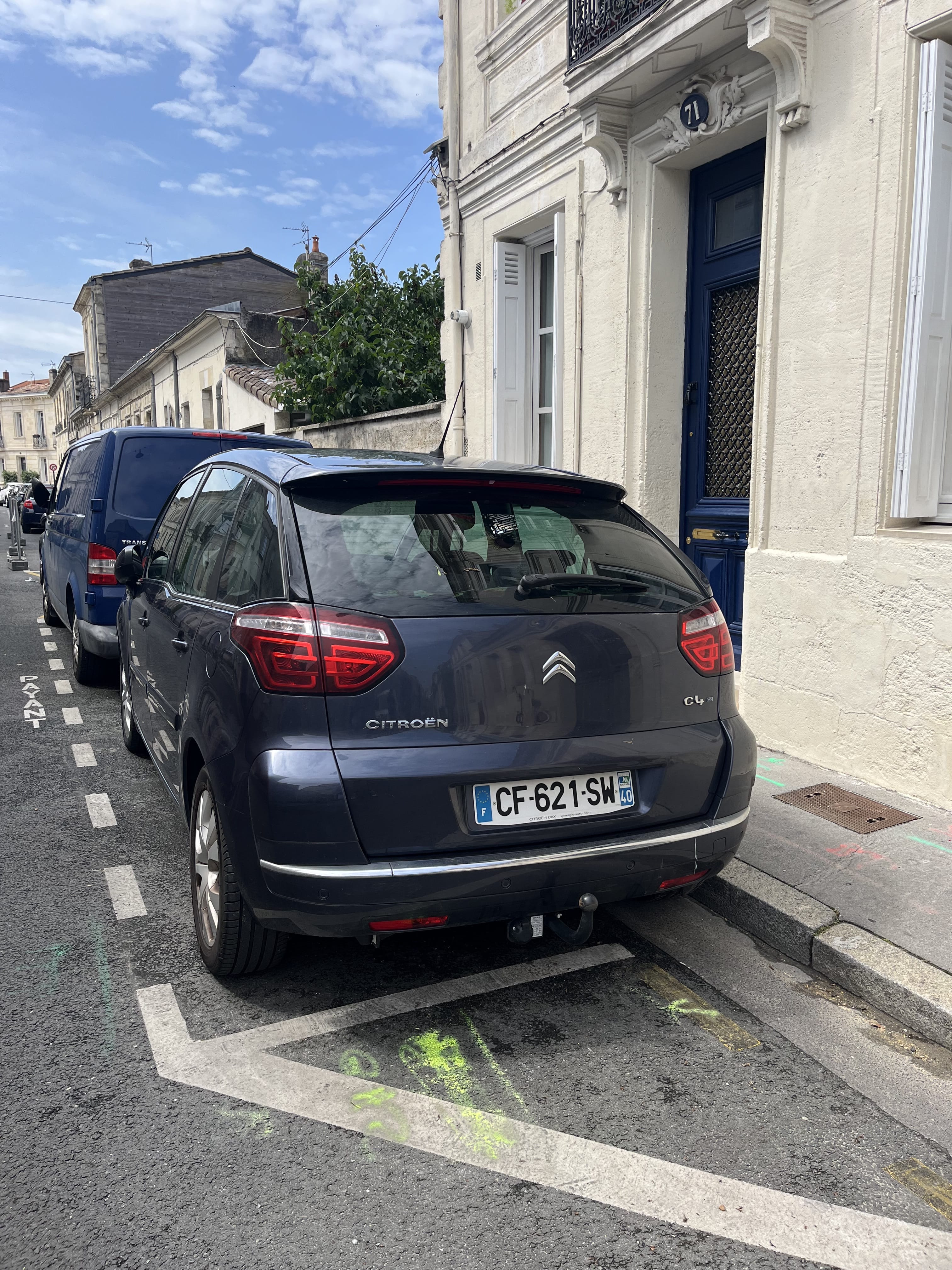 Citroen C4 Picasso avec Régulateur de vitesse