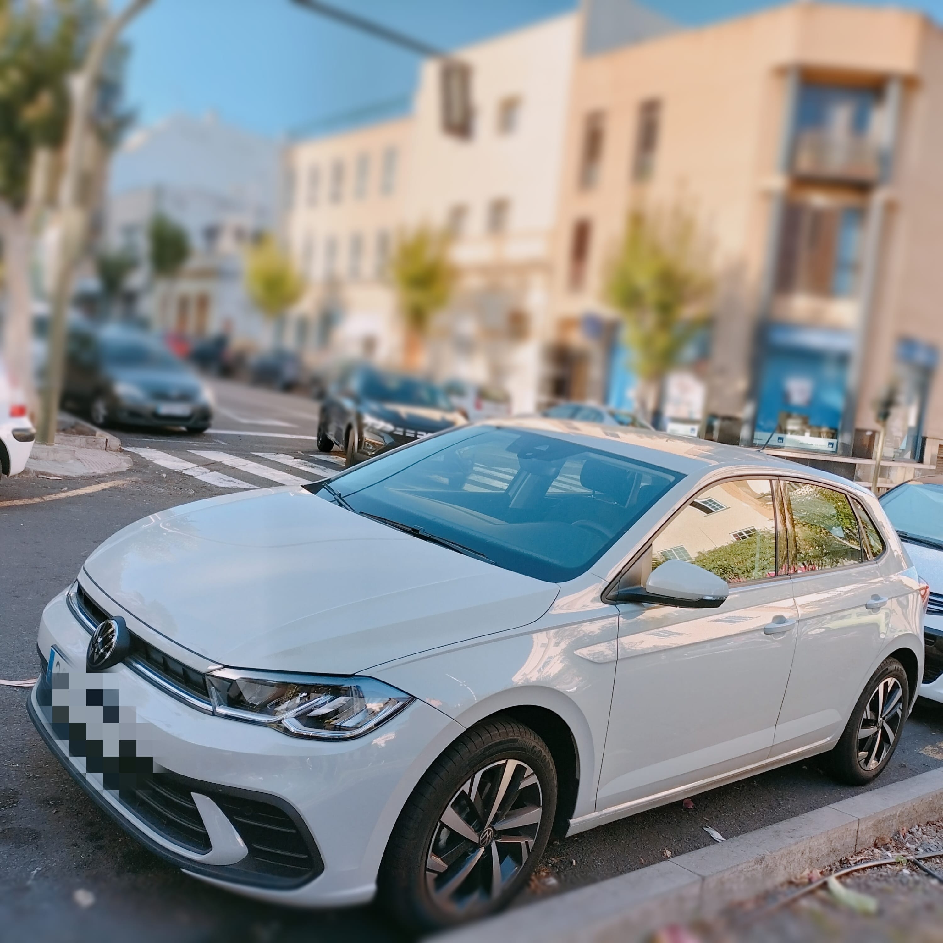 Volkswagen Polo avec Siège bébé