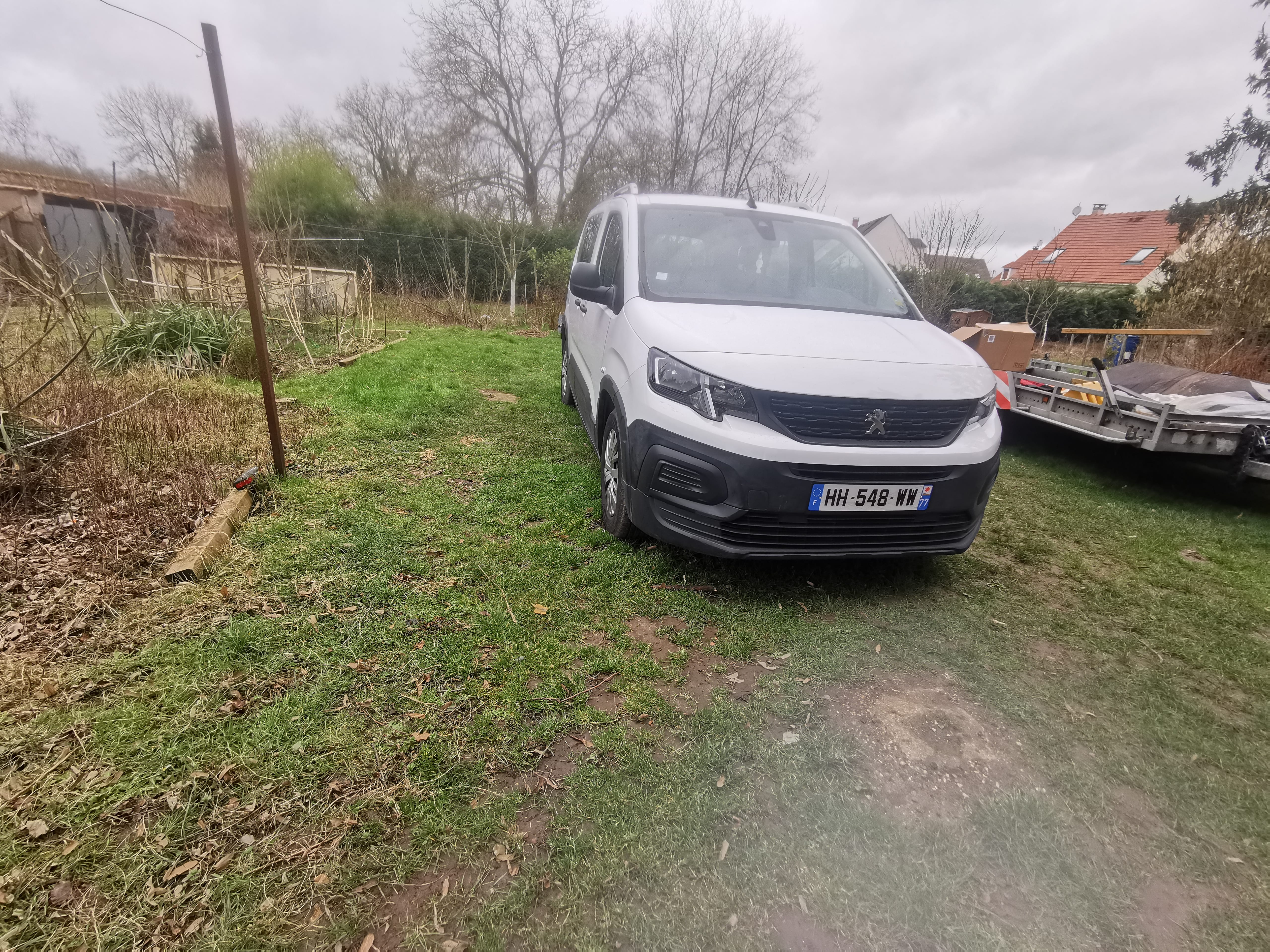 Peugeot Rifter avec Siège bébé
