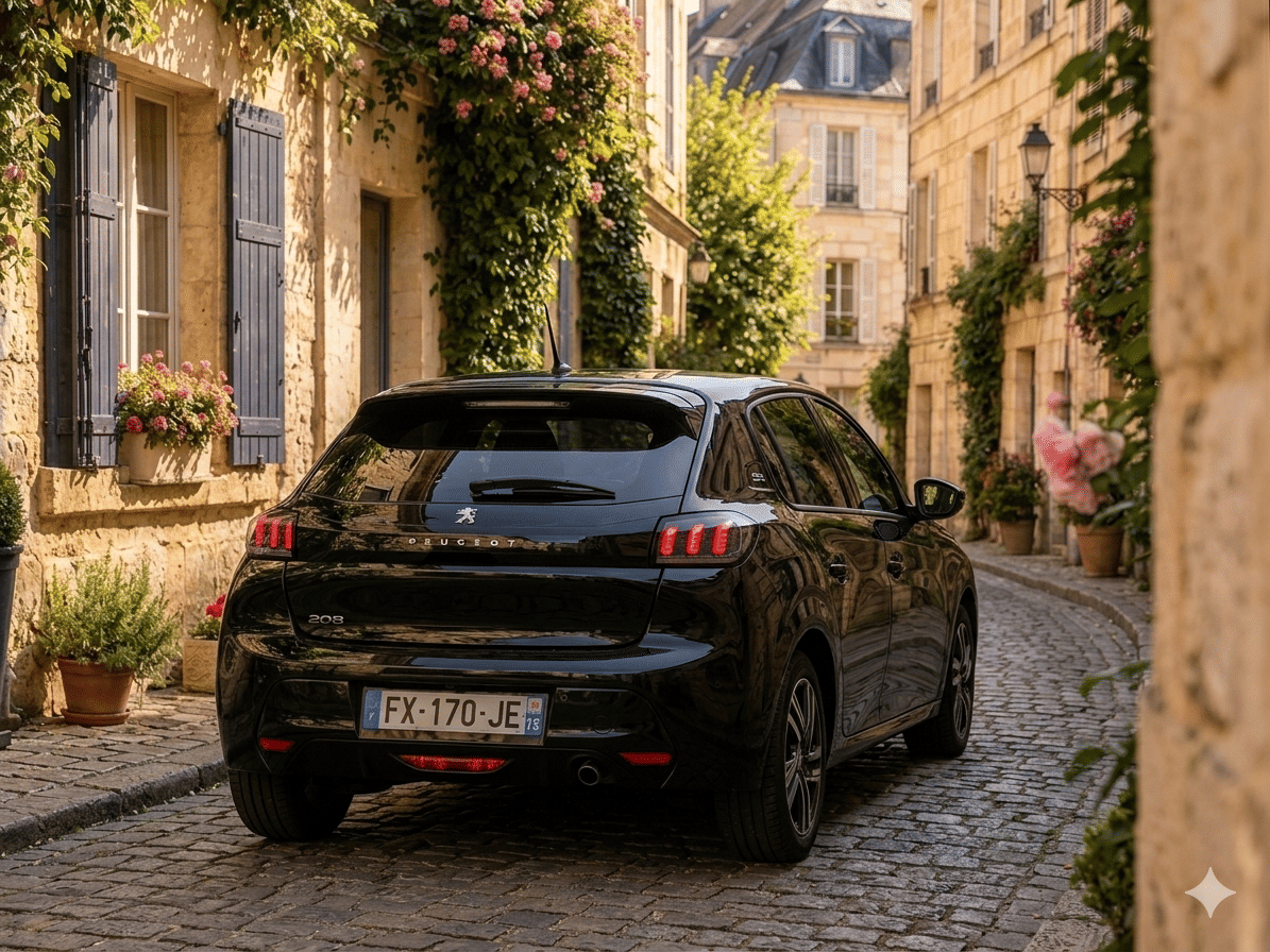 Peugeot 208 avec Caméra de recul