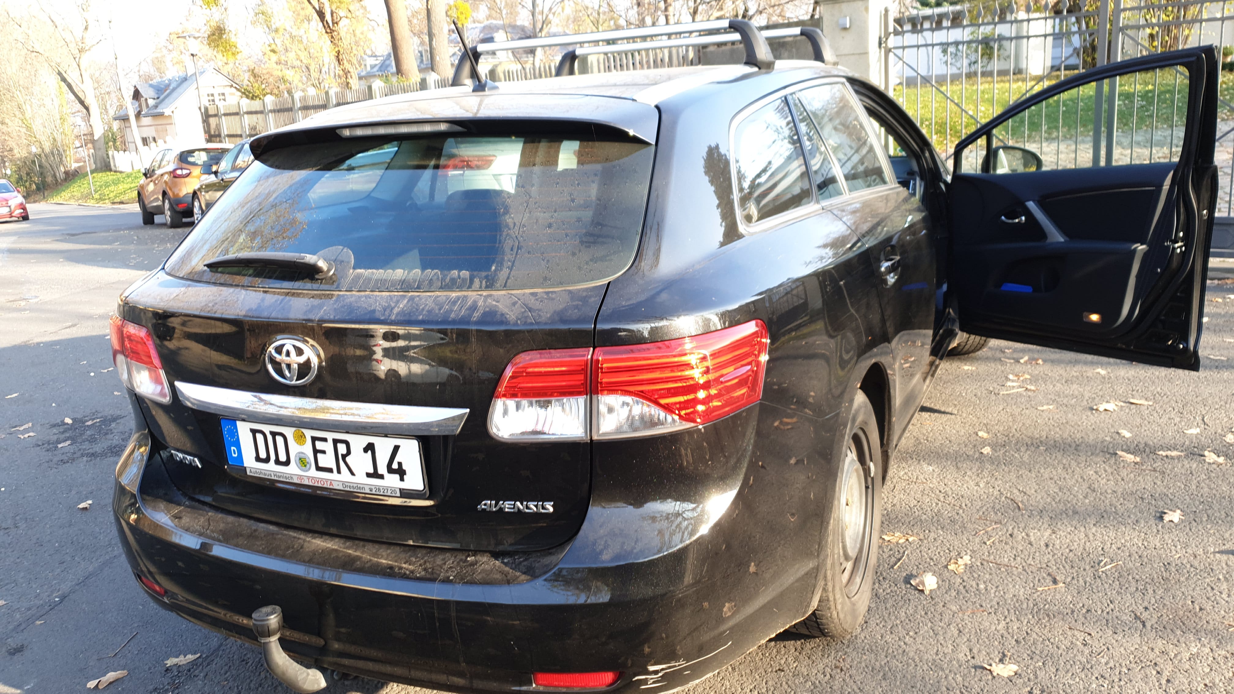 Toyota Avensis mit Winterreifen