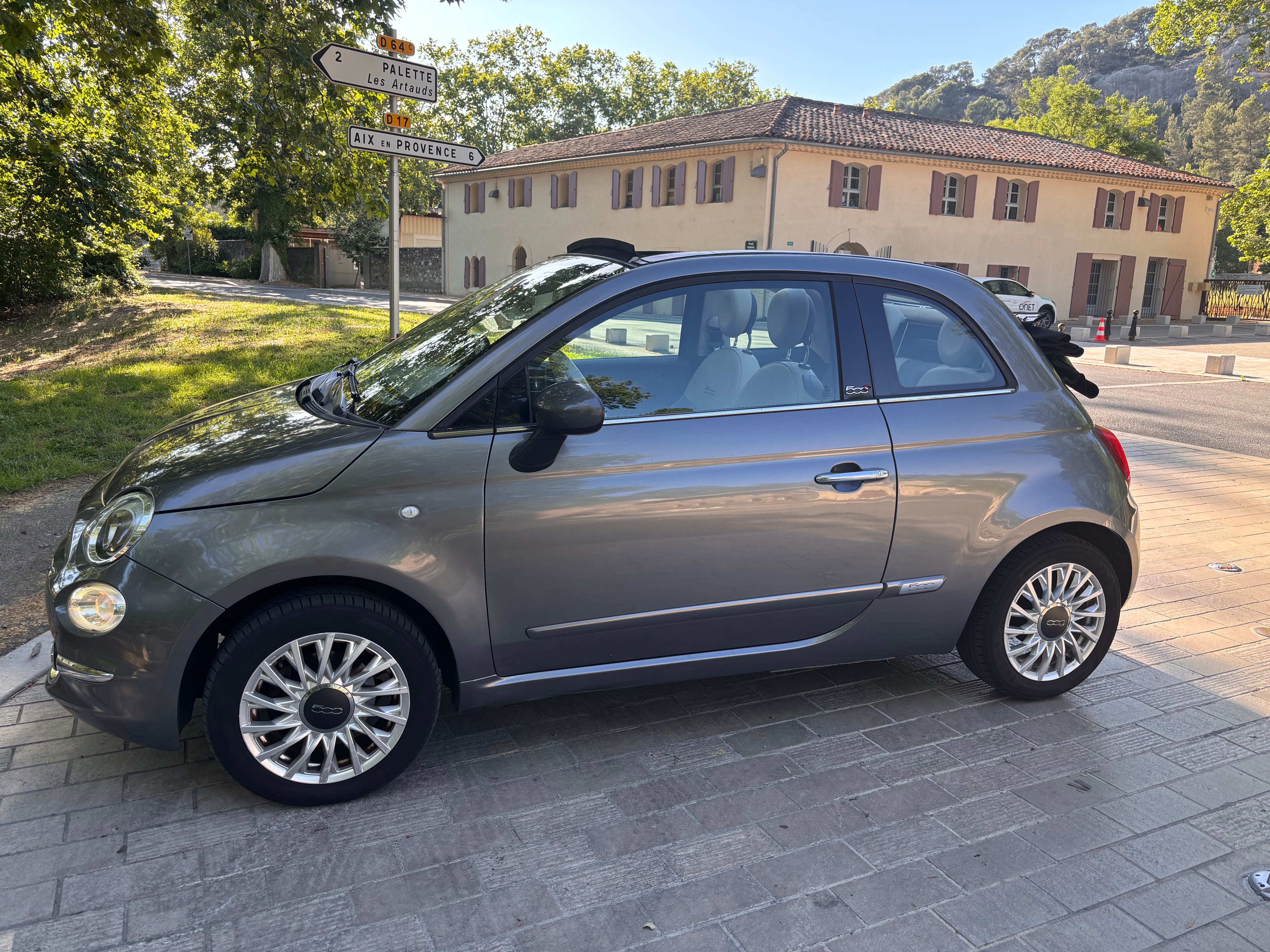 Fiat 500 C avec Climatisation
