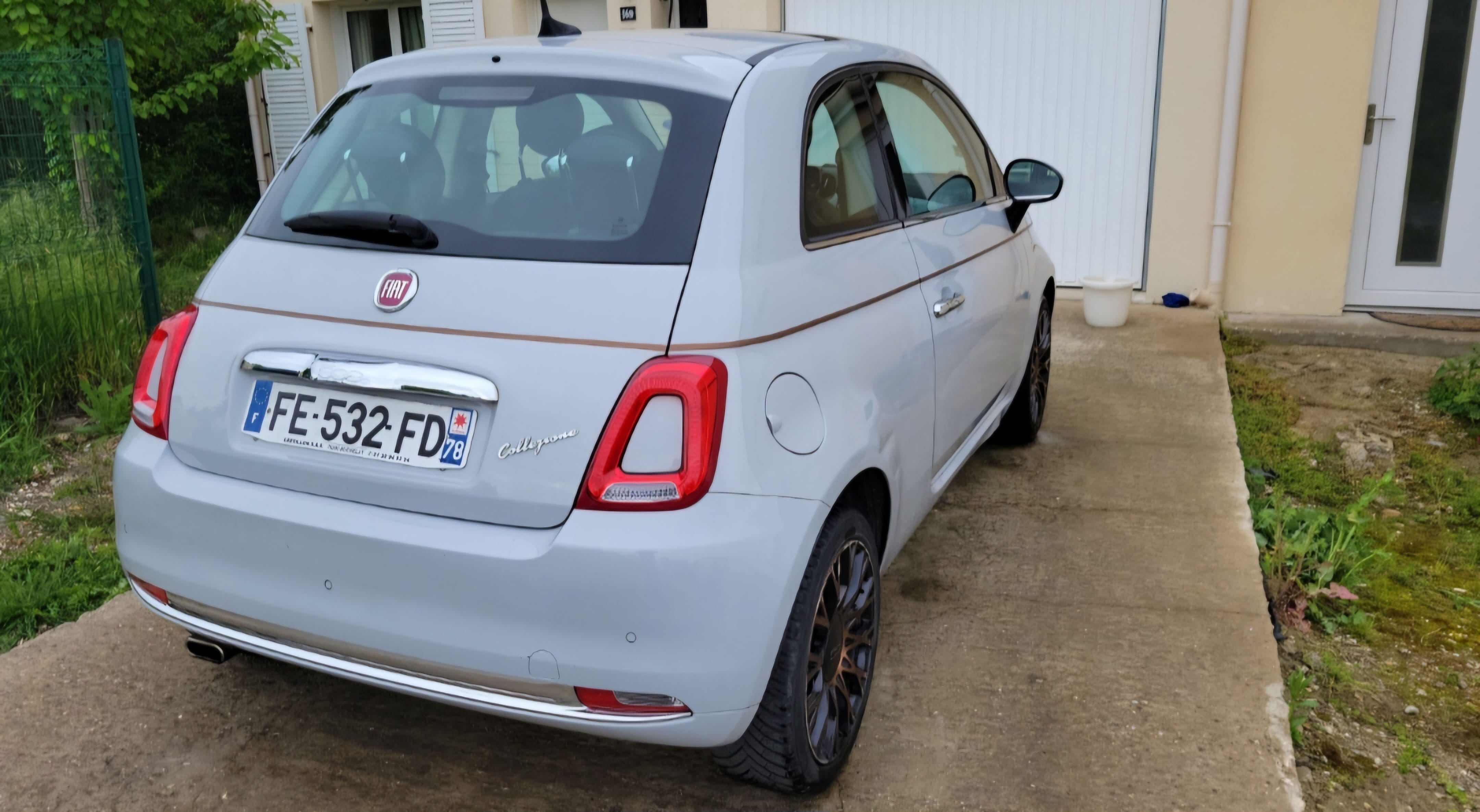 Fiat 500 automatique 2019 - Boîtier Connect - Gare de Juziers avec Régulateur de vitesse