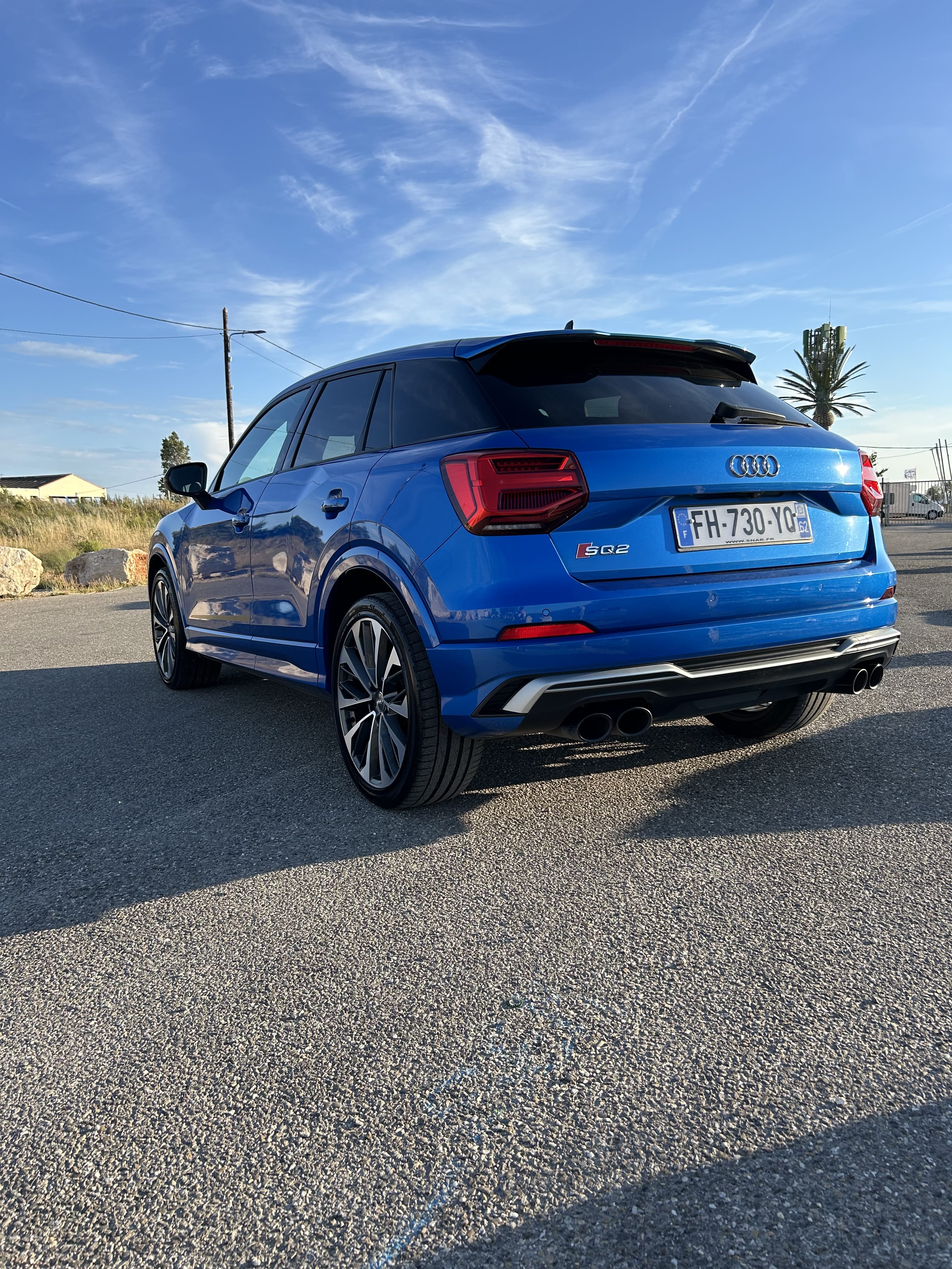Audi Q2 met GPS