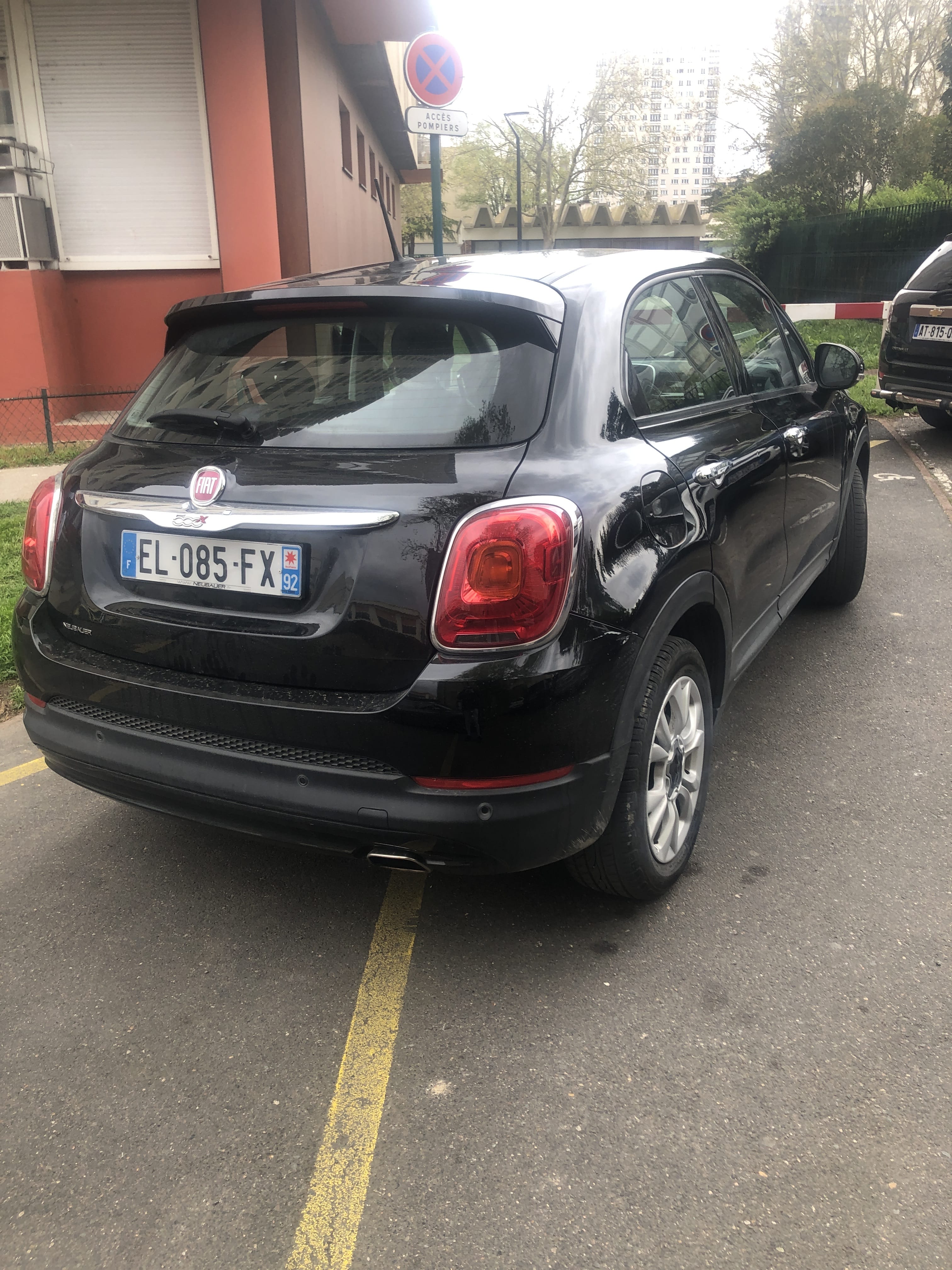 Fiat 500 X avec Régulateur de vitesse