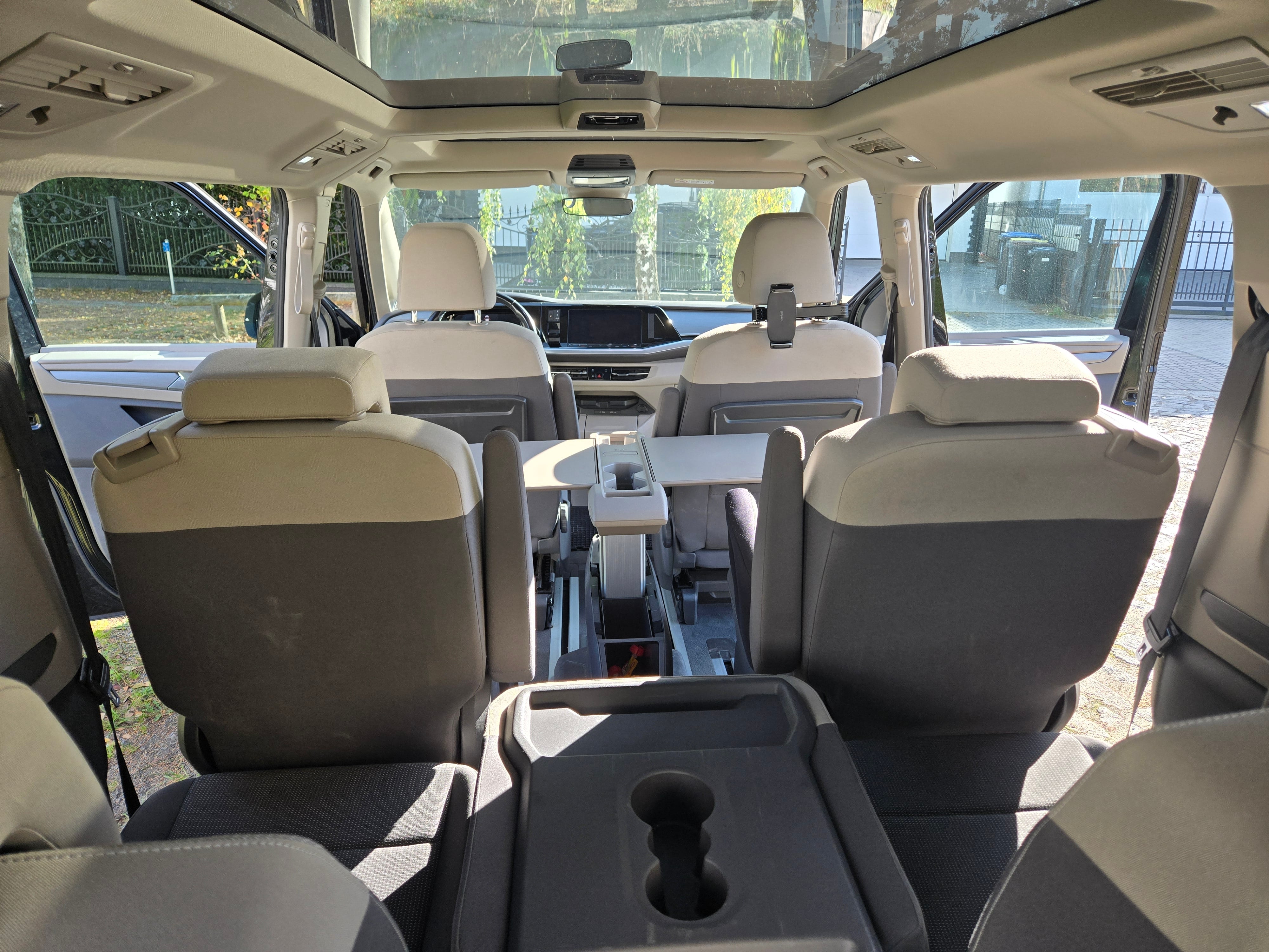 Volkswagen Multivan mit USB-Ladeanschlüsse