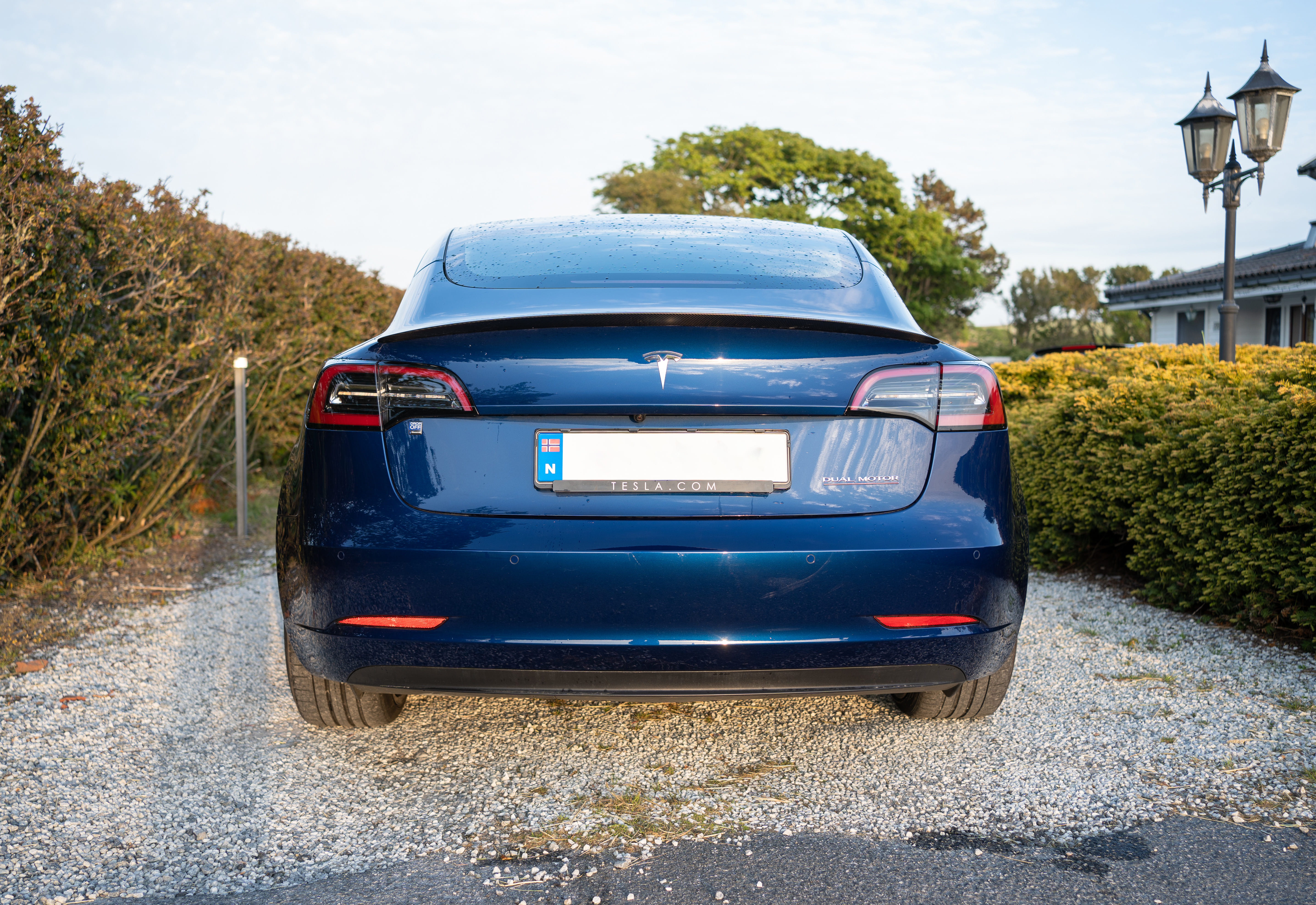 Tesla Model 3 with GPS