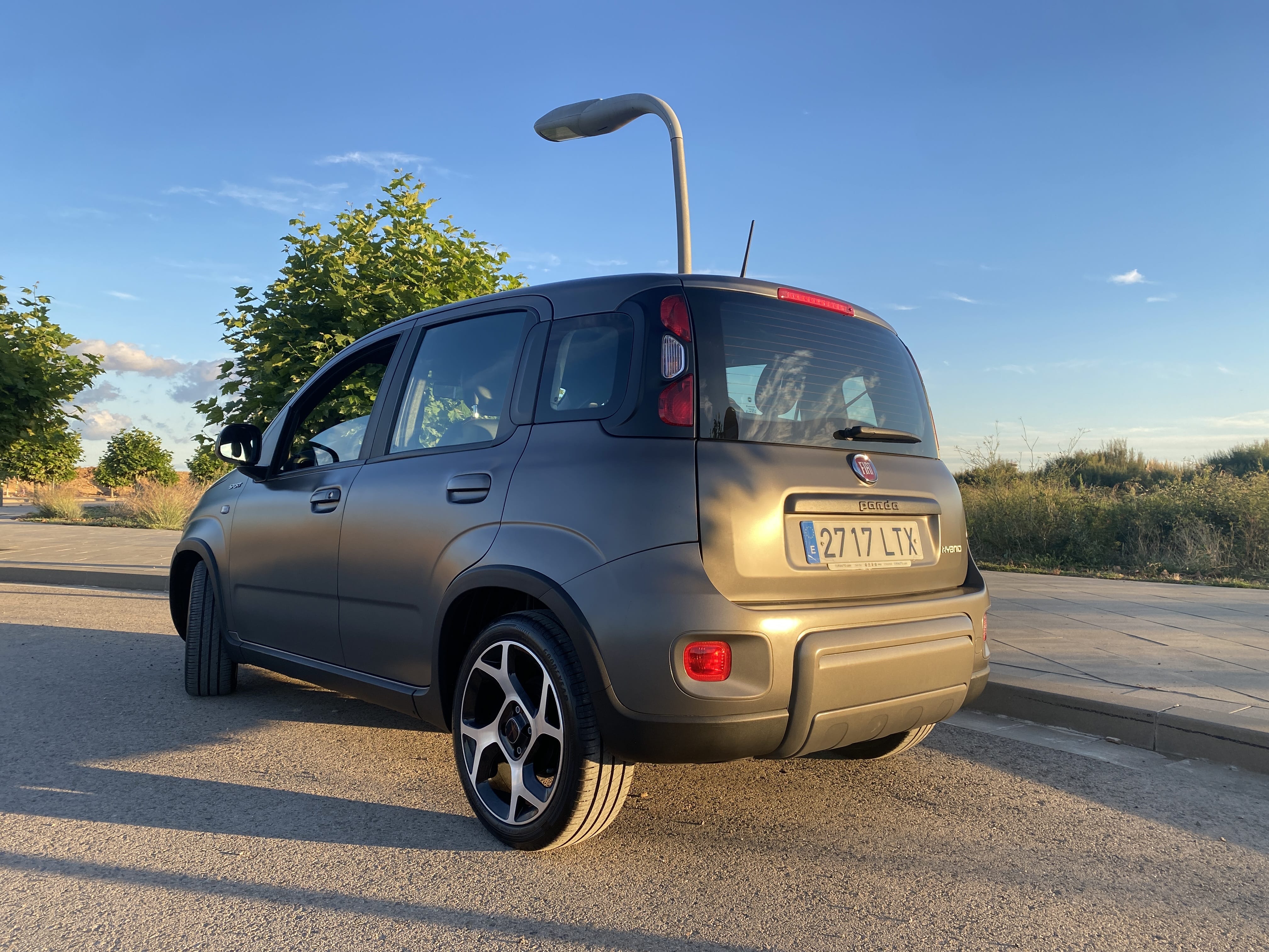 Fiat Panda con Silla infantil