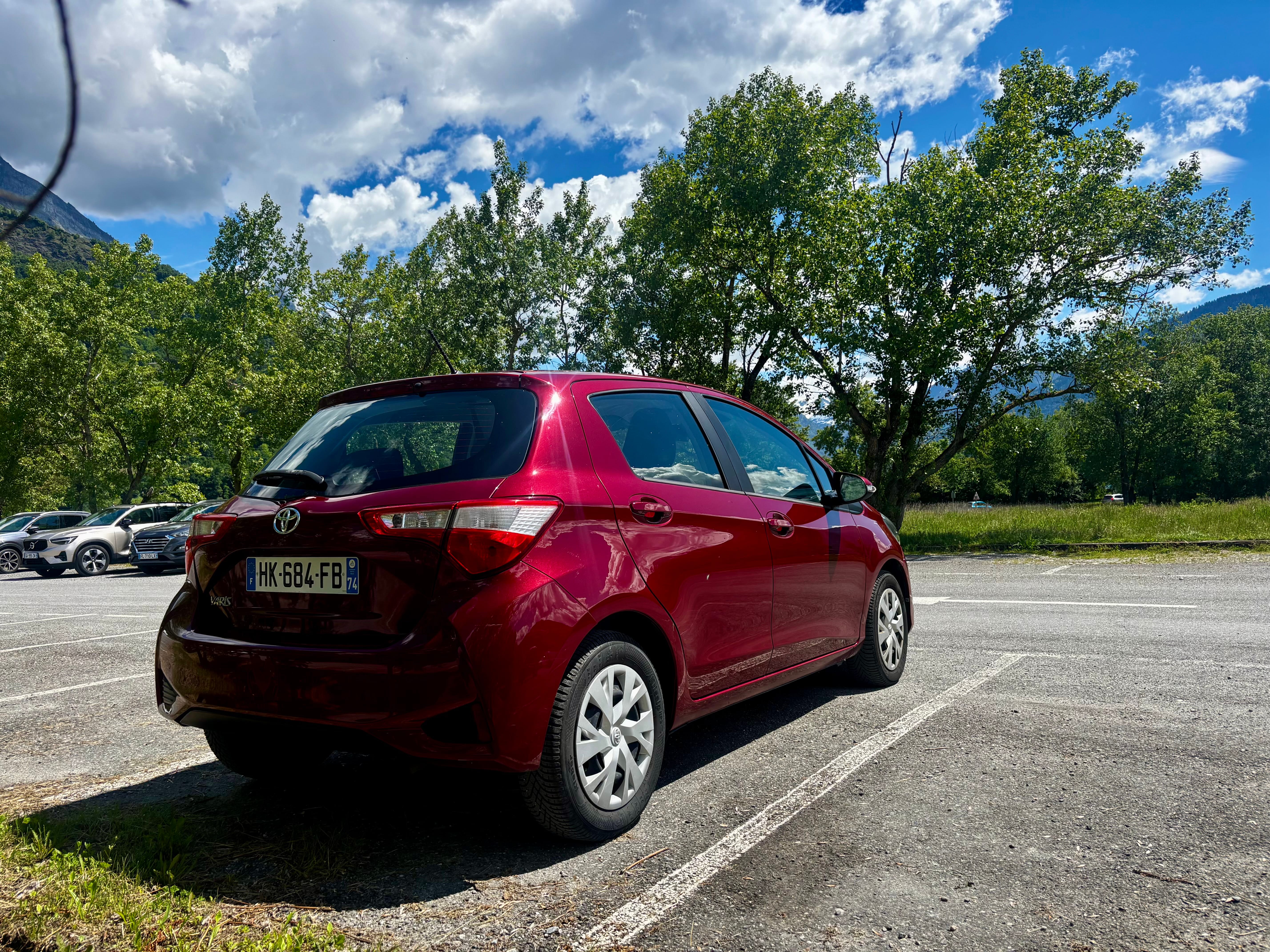 Toyota Yaris avec GPS