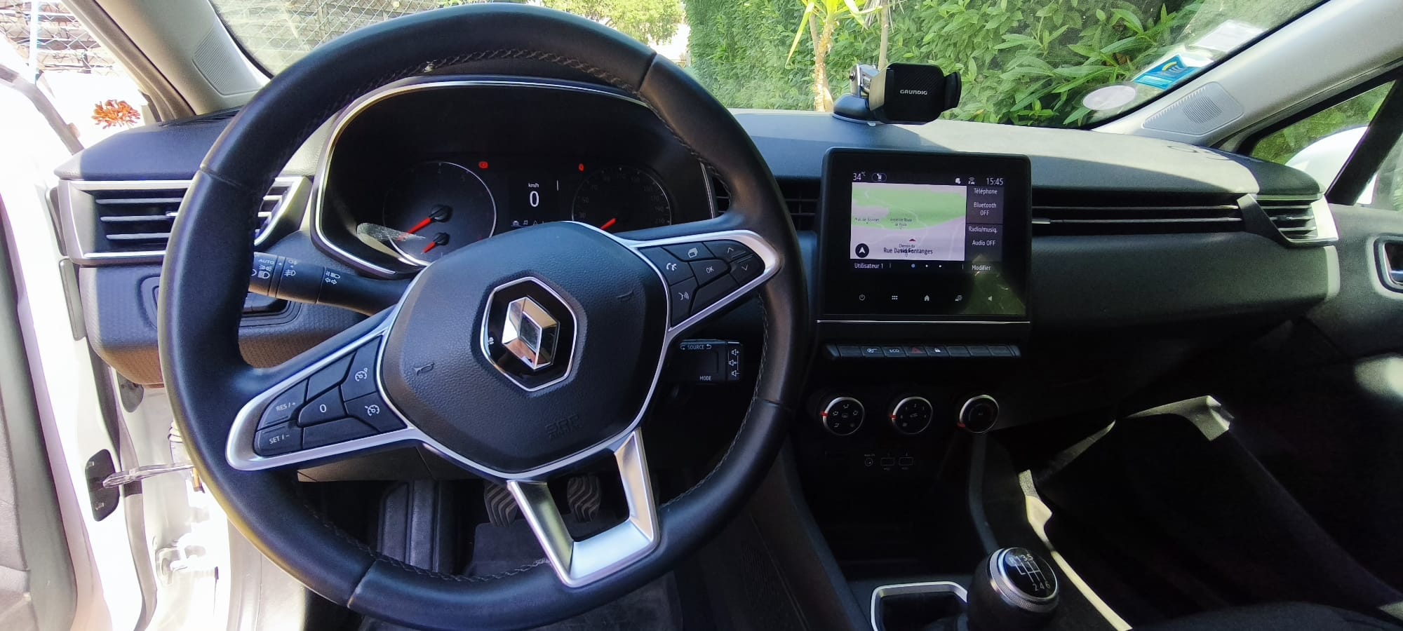Renault Clio with GPS