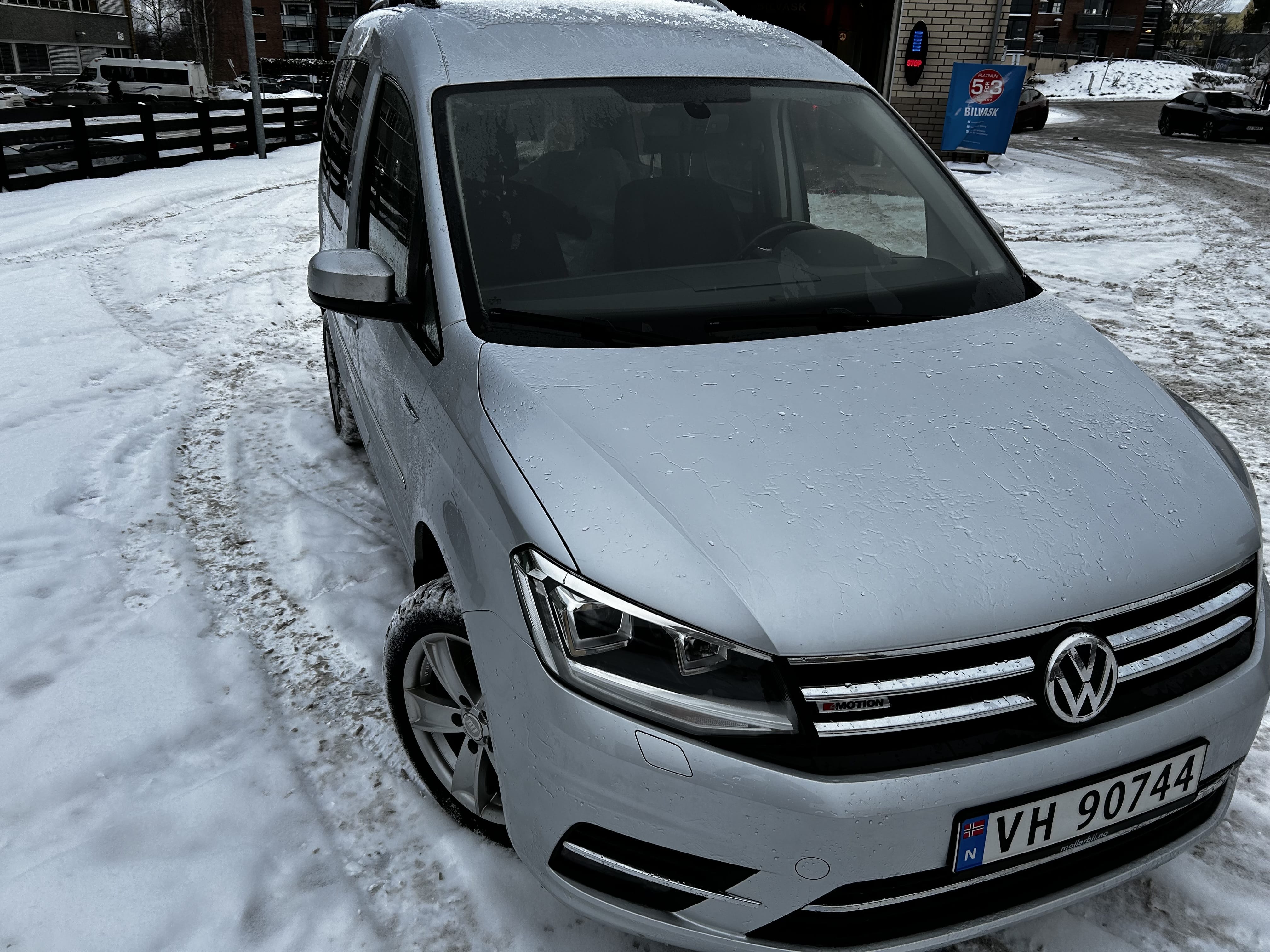 Volkswagen Caddy 2.0 TDI, 150hk, 4x4, automat med Firehjulstrekk