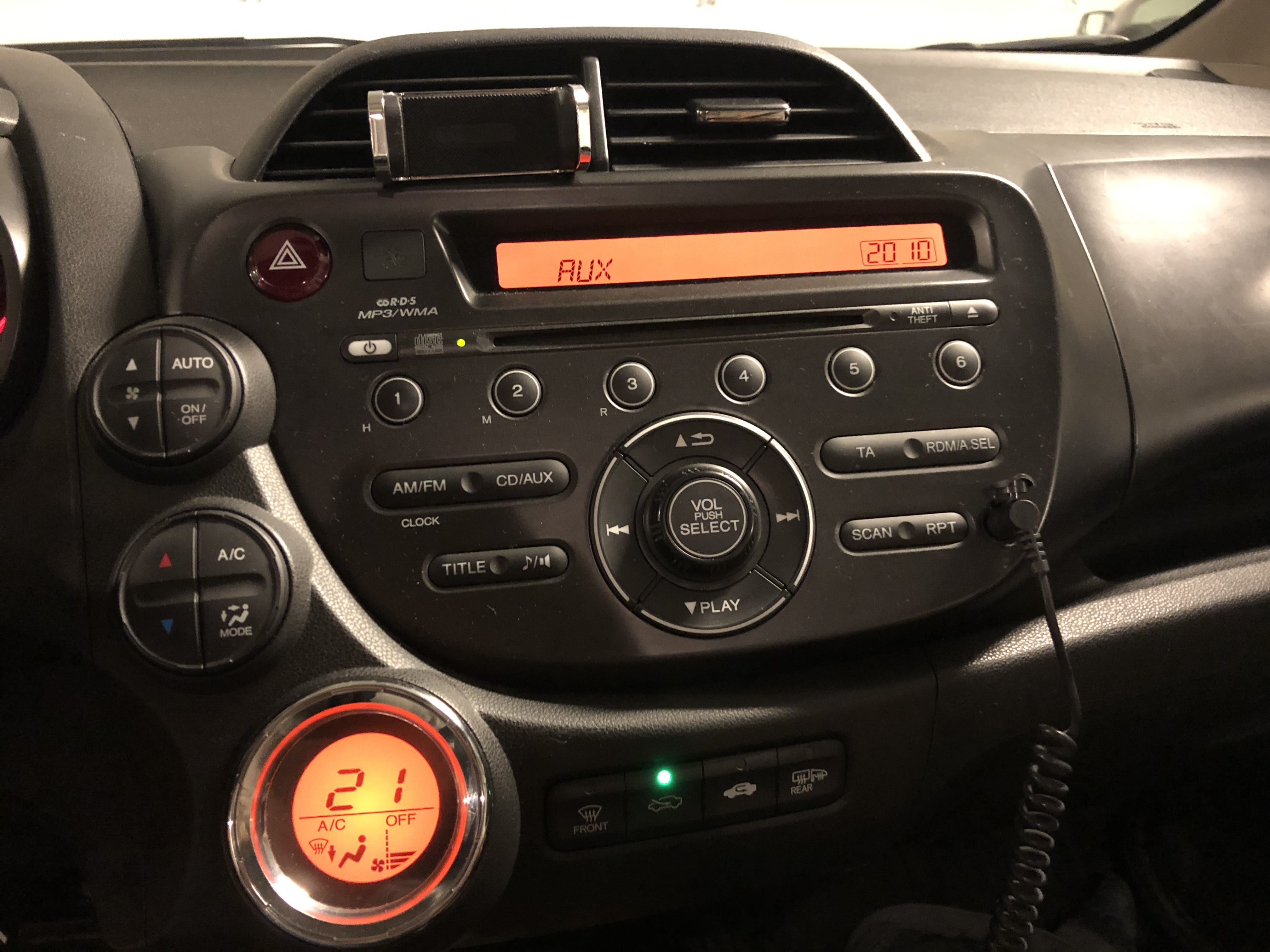 Honda Jazz with Audio / iPod input