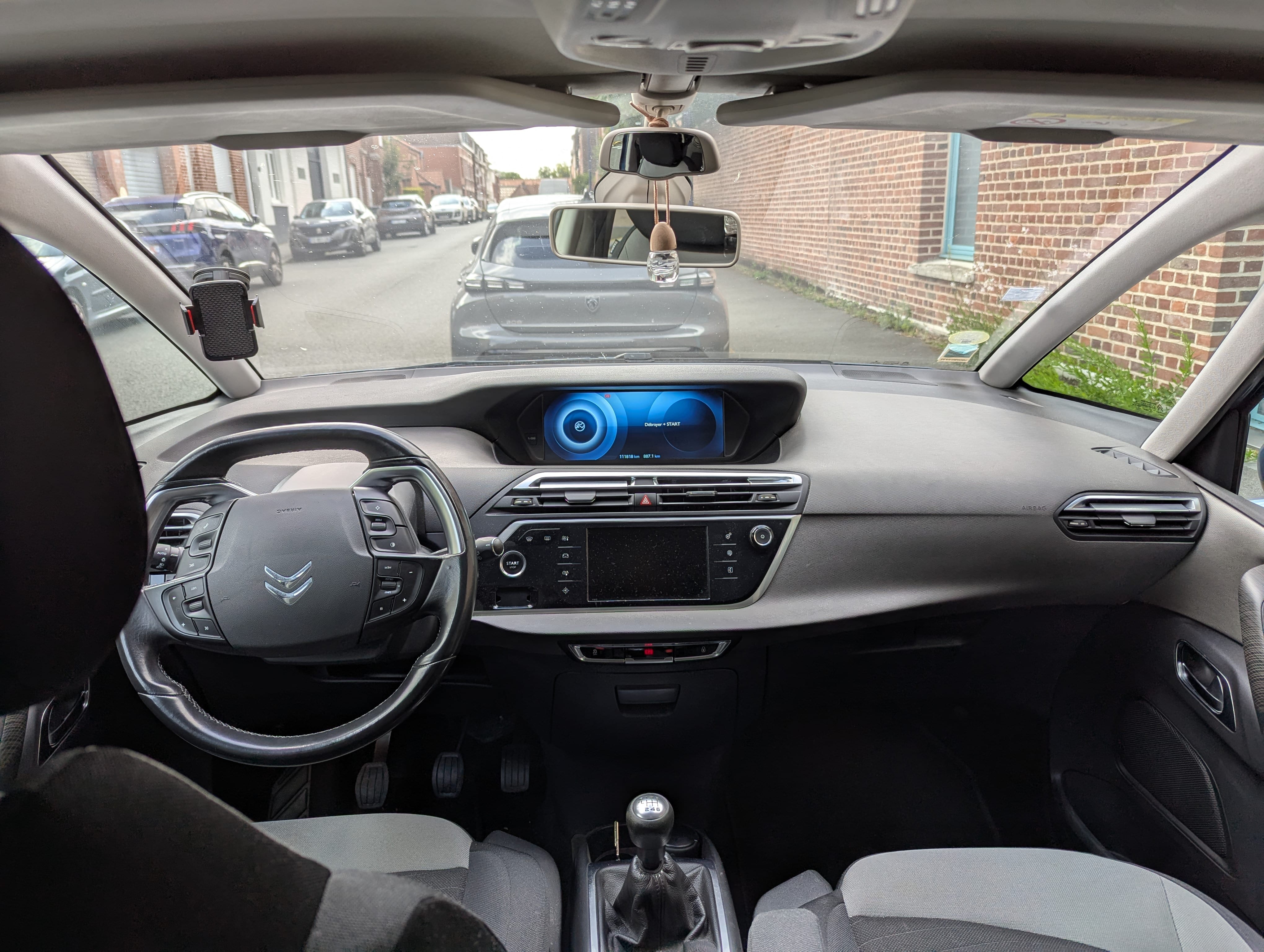 Citroen C4 Picasso avec Régulateur de vitesse