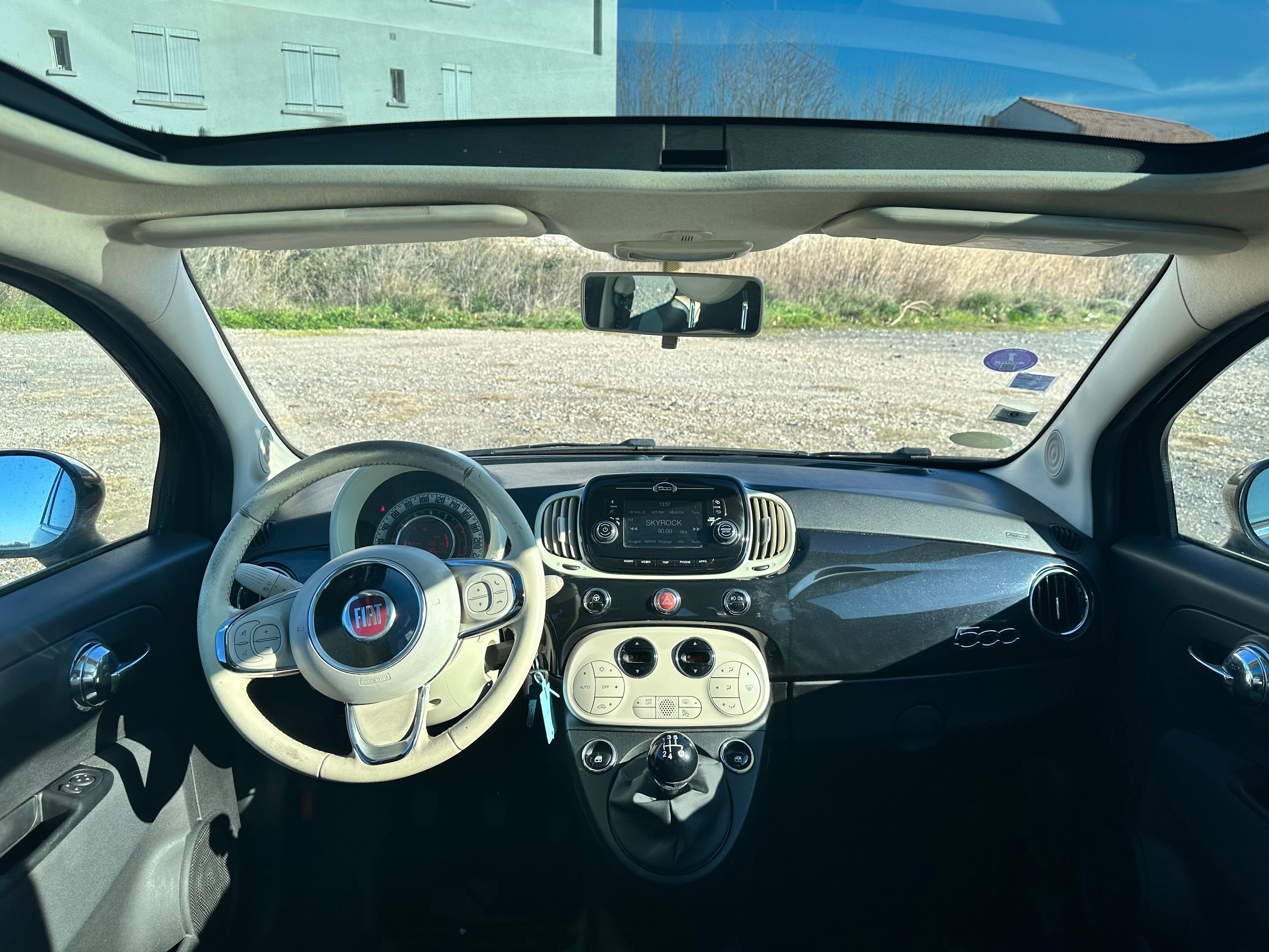 Fiat 500 Lounge avec Audio Bluetooth